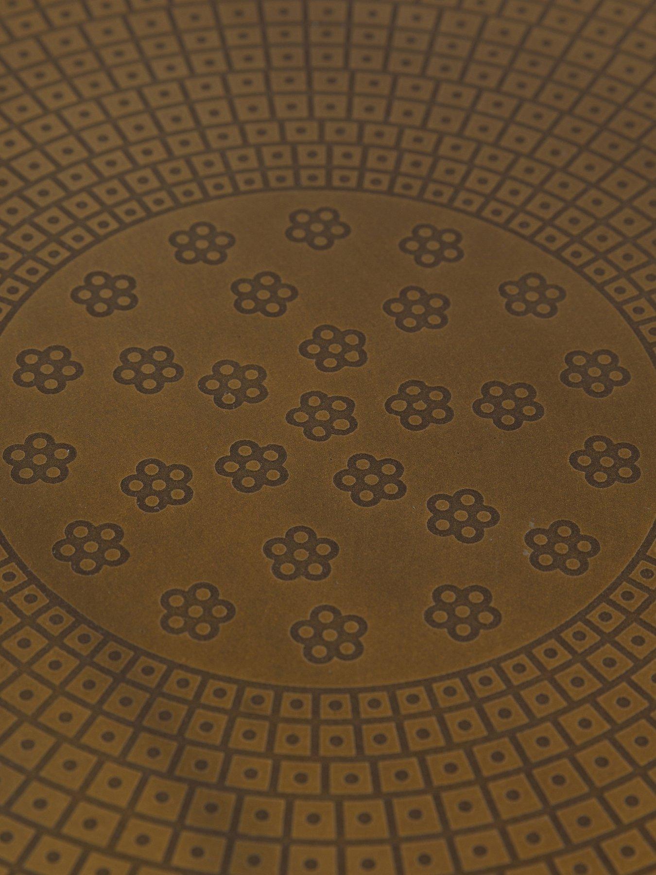 Image 6 of 8 of Gallery Direct Zikka Metal Tray Gold