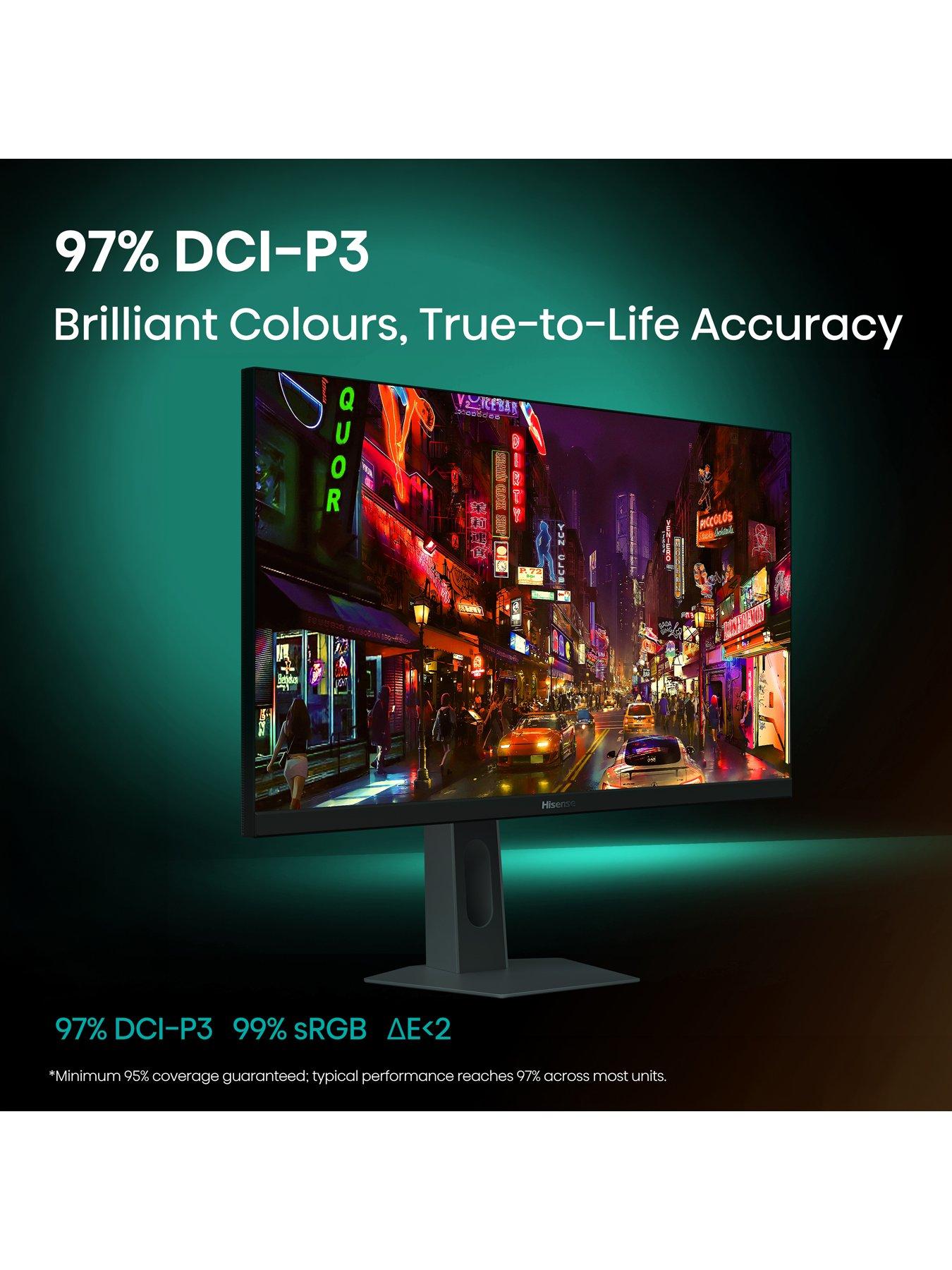 Image 6 of 8 of Hisense Hisense 27G5QUK PRO 27 Inch Gaming Monitor, 200Hz, QHD 2560x1440p, 1ms Response Time GTG, Fast IPS, FreeSync, Black