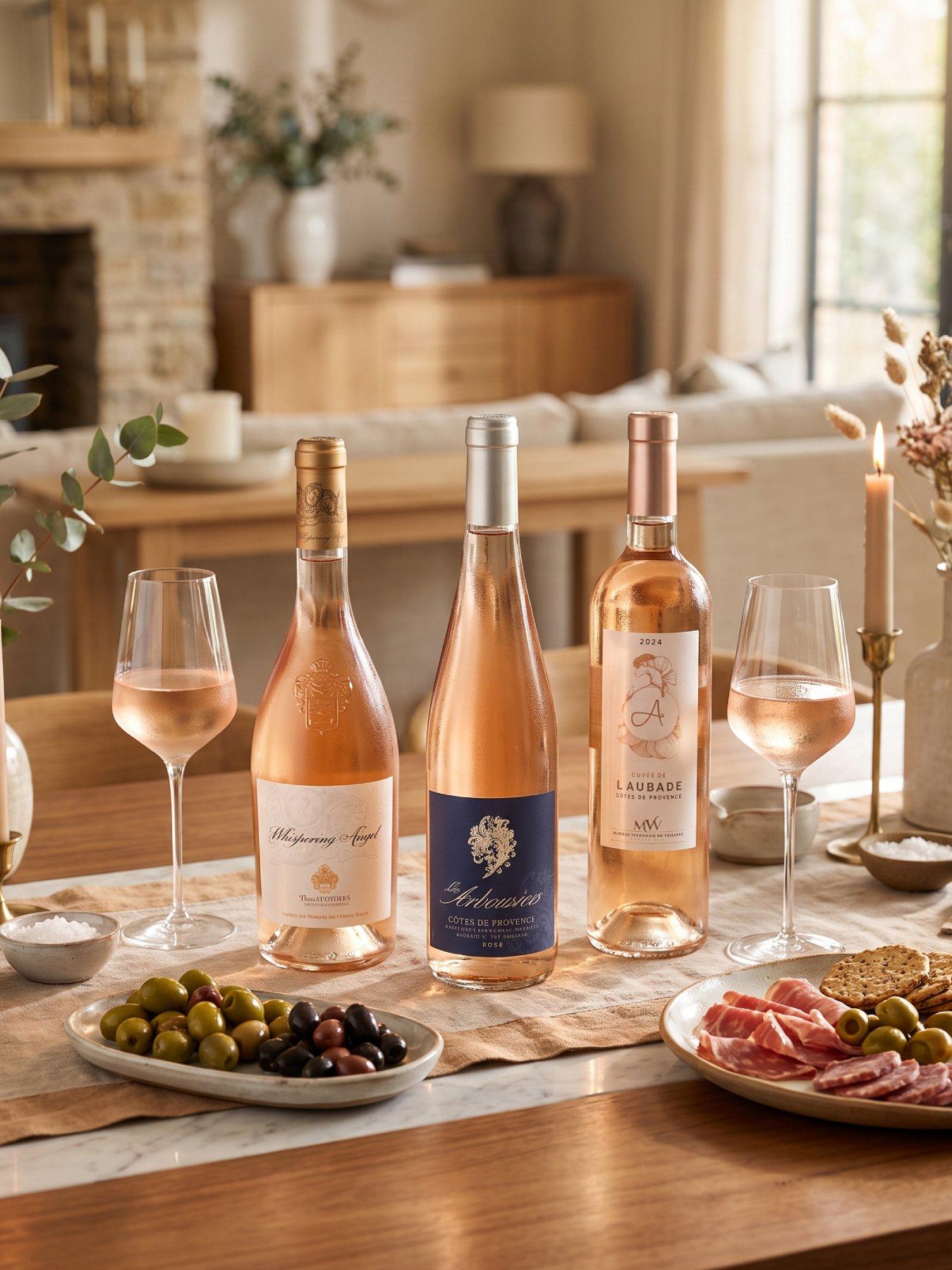 Image 3 of 4 of Virgin Wines ROSE TRIO INCLUDING WHISPERING ANGEL