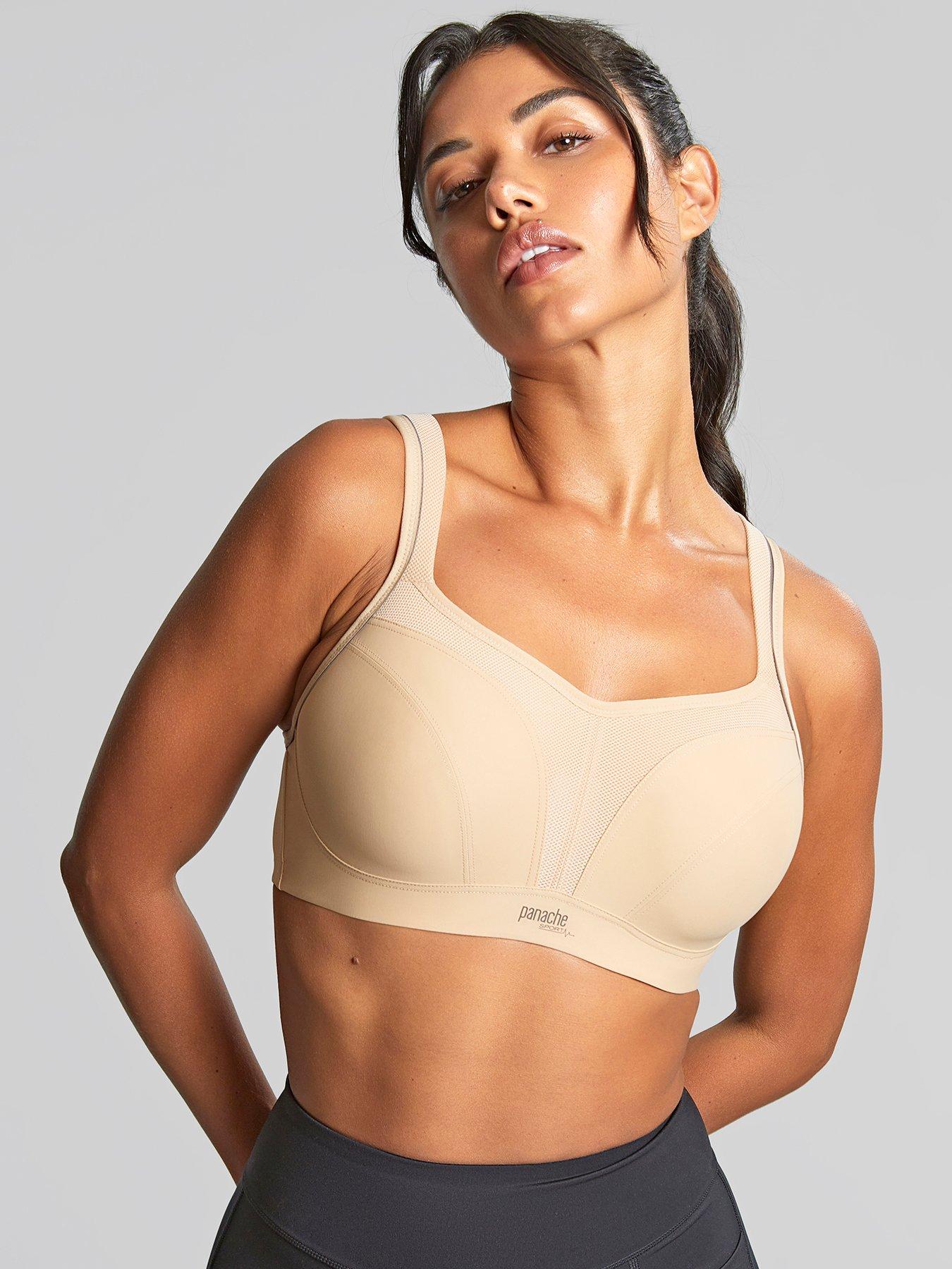Image 1 of 5 of Panache Sport Panache Sports Power Latte Wired Moulded Sports Bra - Latte