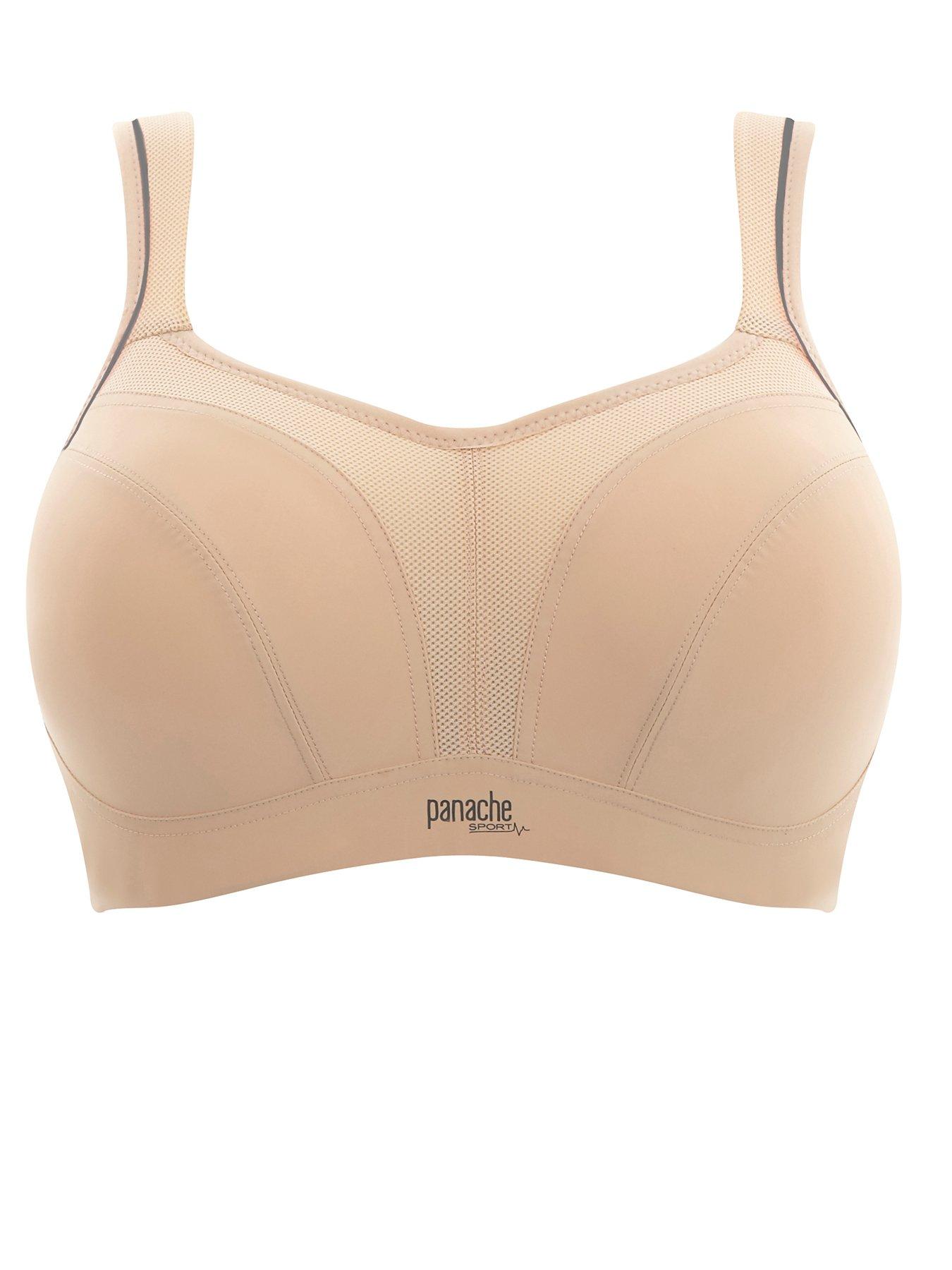 Image 5 of 5 of Panache Sport Panache Sports Power Latte Wired Moulded Sports Bra - Latte