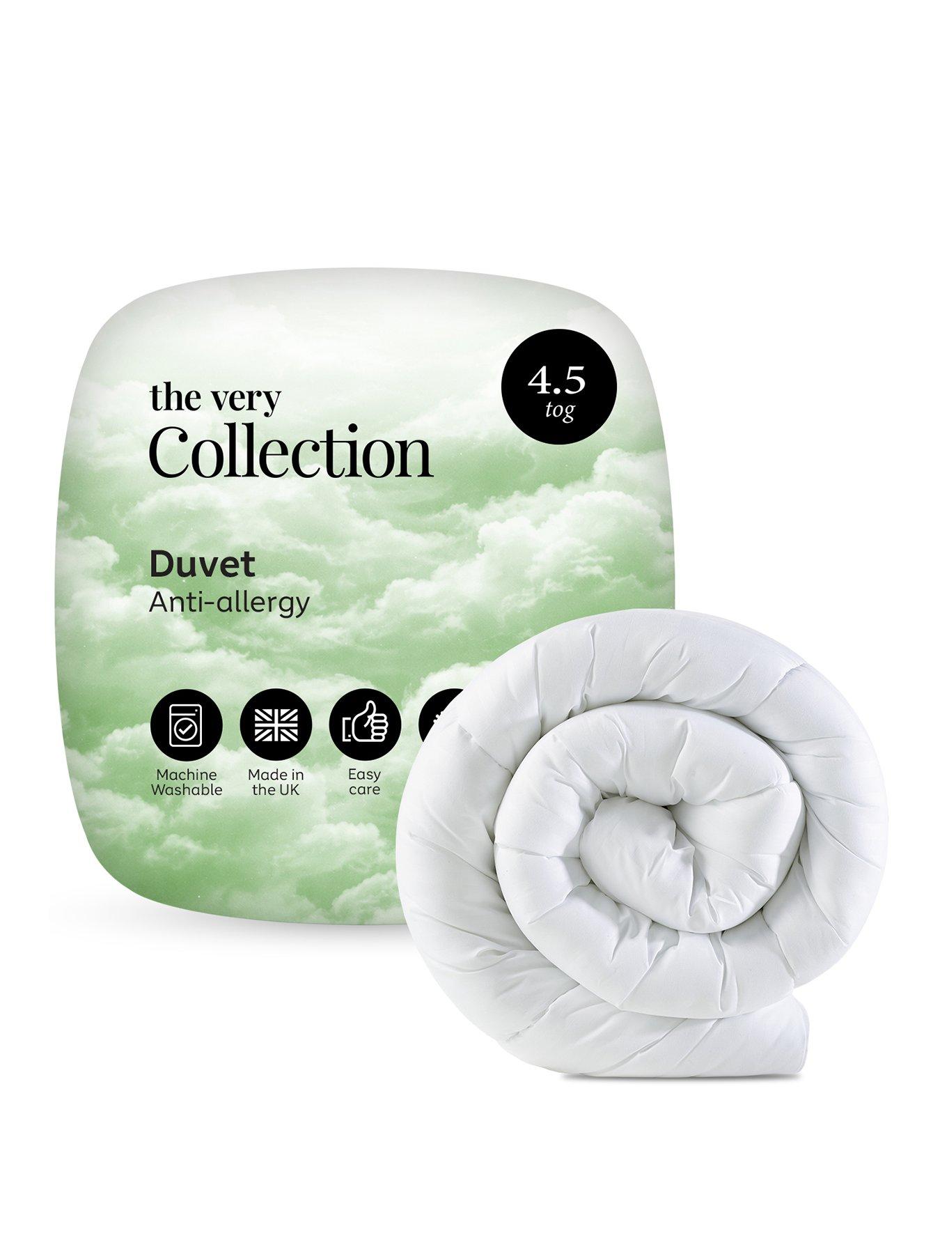 The Very Collection Anti-allergy 4.5 Tog Duvet-single
