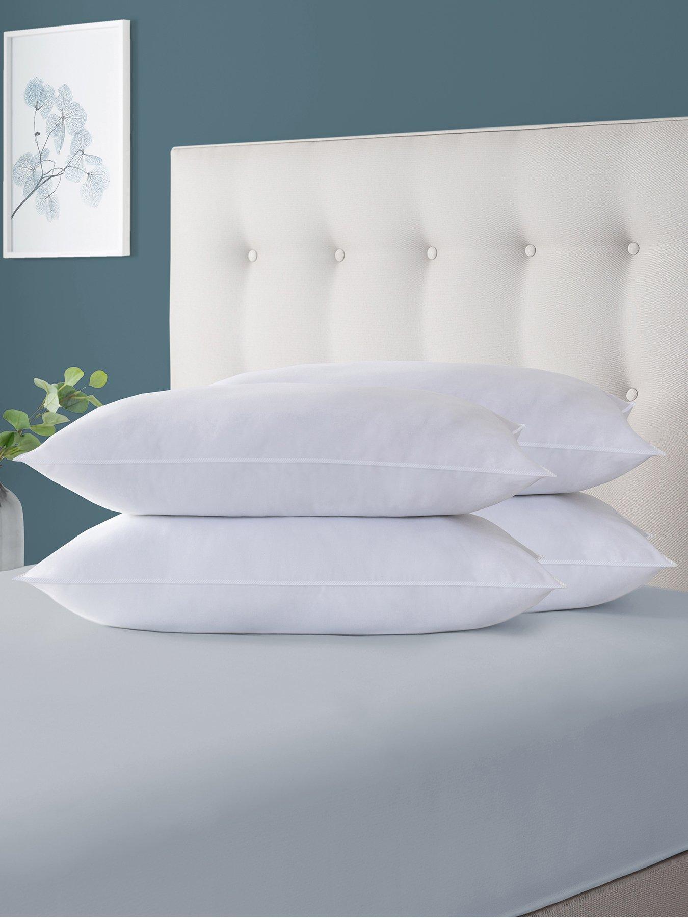 Image 6 of 6 of The Very Collection Anti-bacterial Pillow 4 Pack-medium
