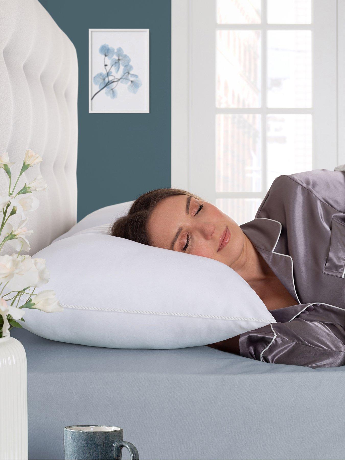 Image 3 of 6 of The Very Collection Anti-bacterial Pillow 6 Pack-medium