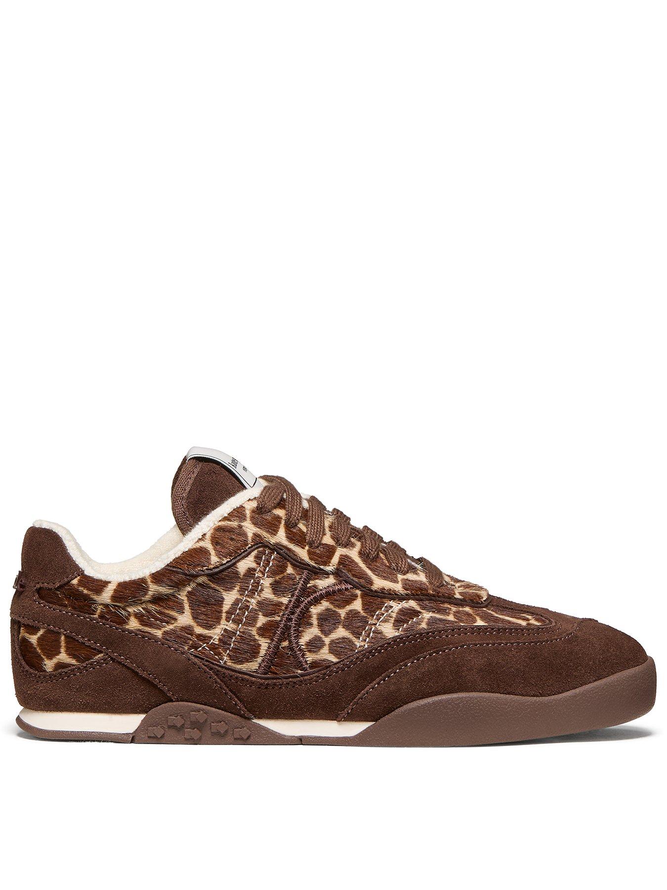 Image 1 of 6 of Kate Spade New York Drift Giraffe Haircalf Sneaker - Multi