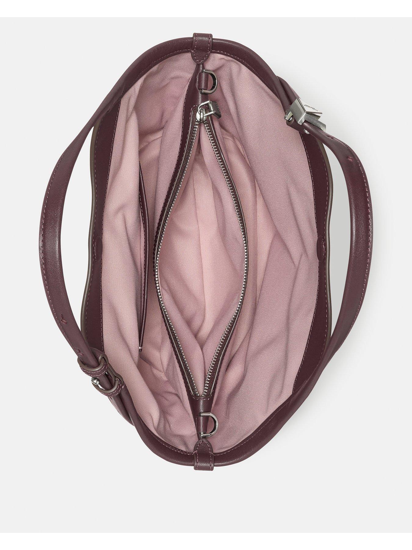 Image 5 of 5 of Kate Spade New York Deco Suede Small Tulip Tote Bag - Purple