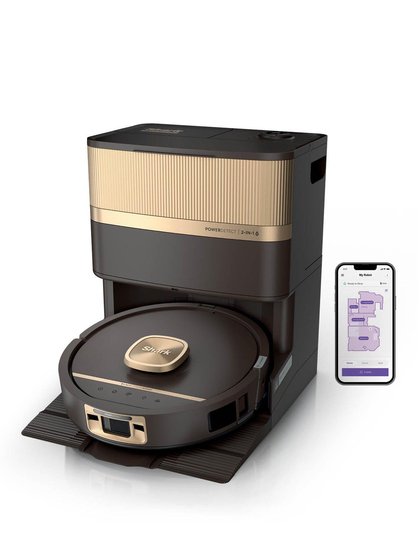 Shark Shark PowerDetect Luxe UV Reveal 2-in-1 Vac & Mop Robot Vacuum - Espresso