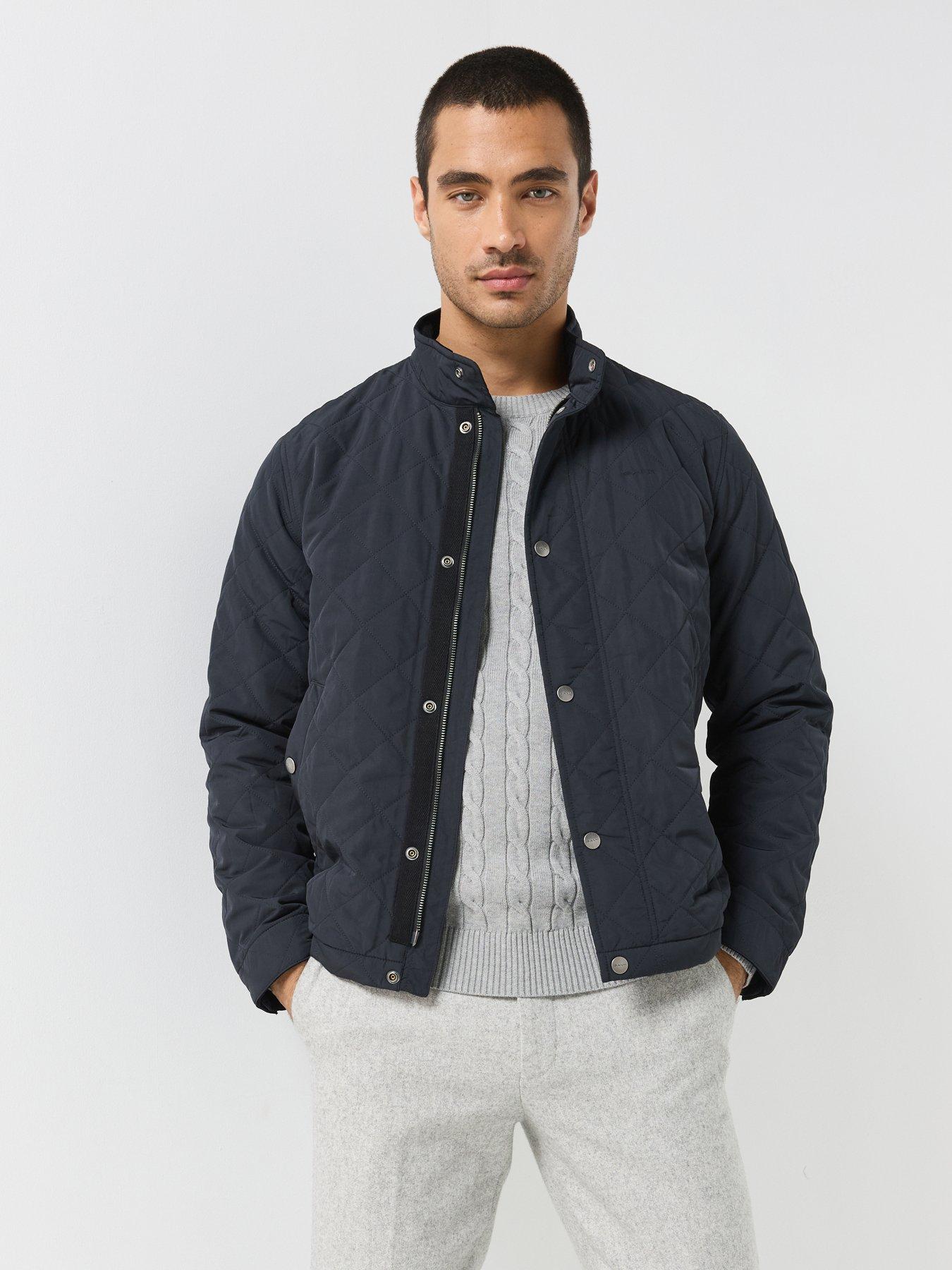 GANT Gant Classic Quilted Jacket - Black