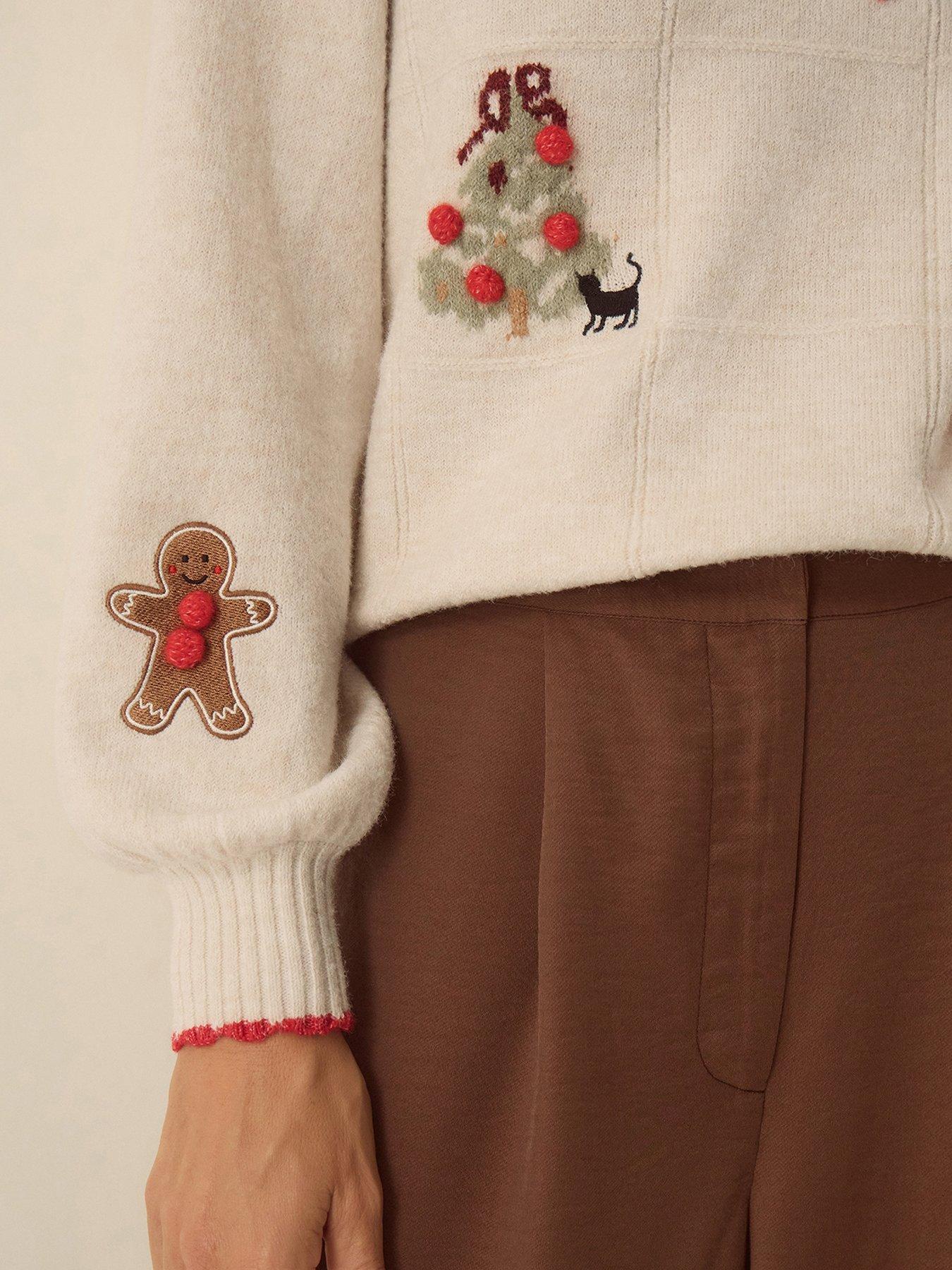 Image 2 of 4 of Monsoon Cara Christmas Jumper