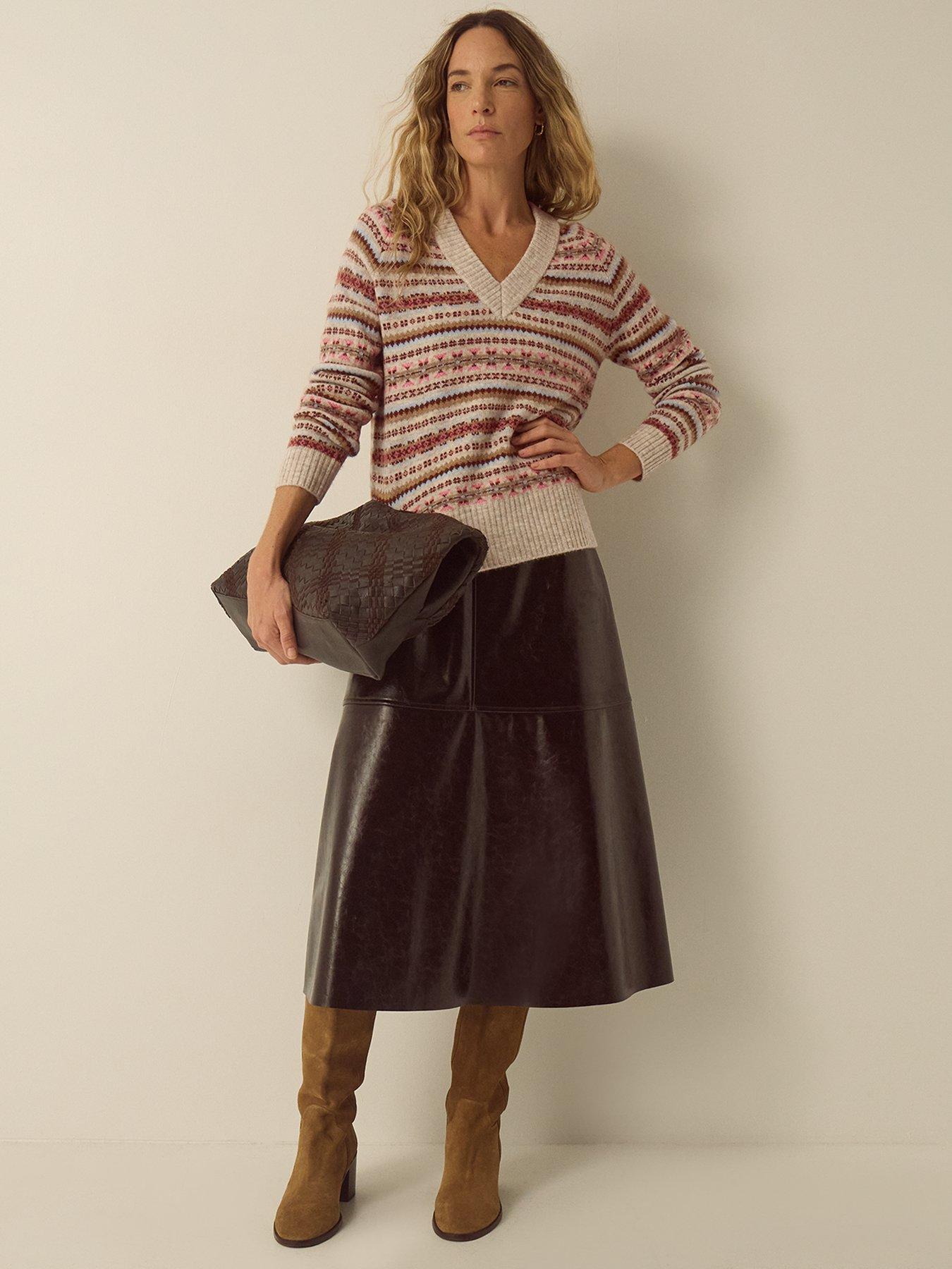 Image 3 of 4 of Monsoon Fara Fairisle Jumper