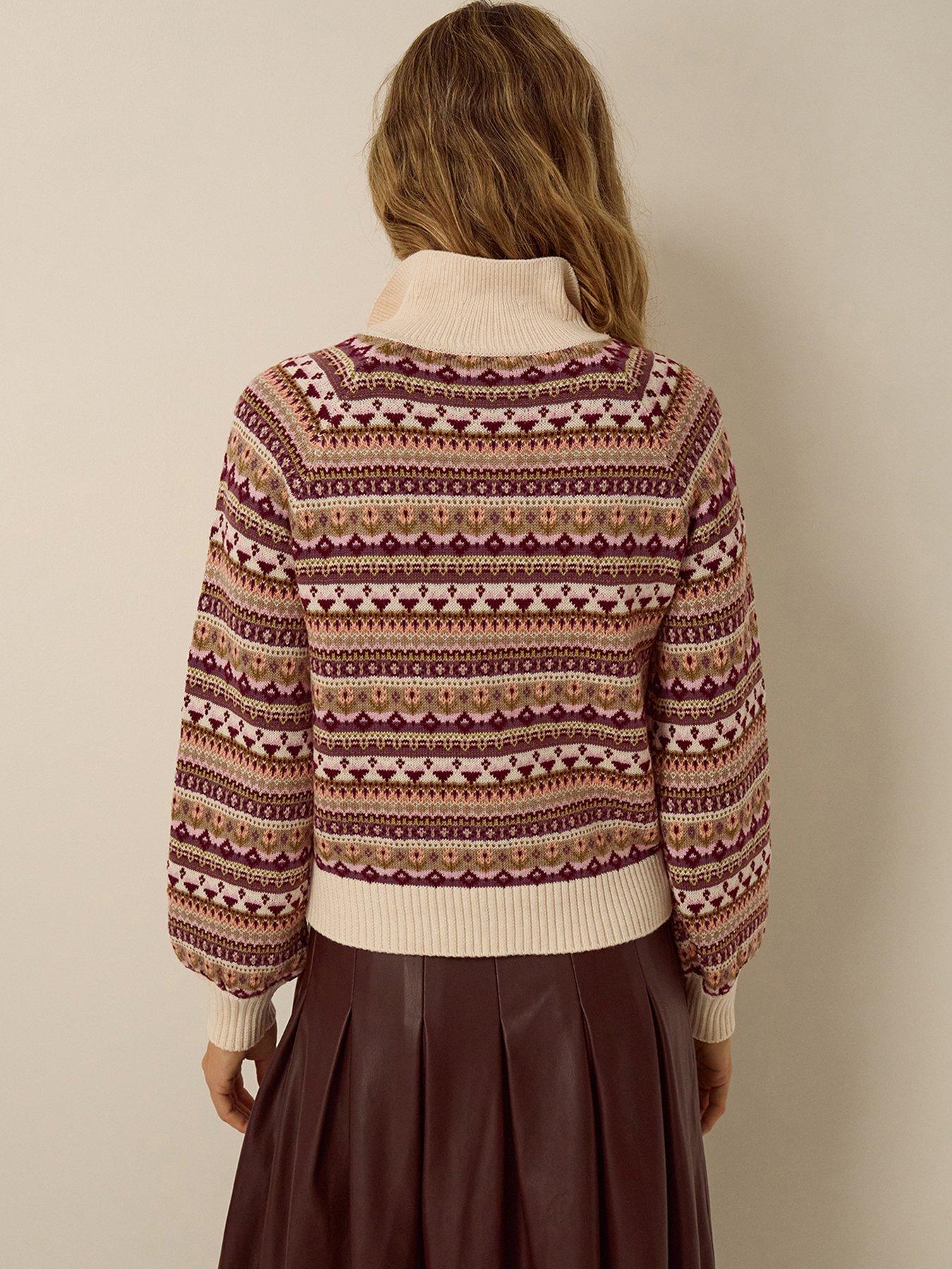 Image 2 of 4 of Monsoon Fie Fairisle Cardi