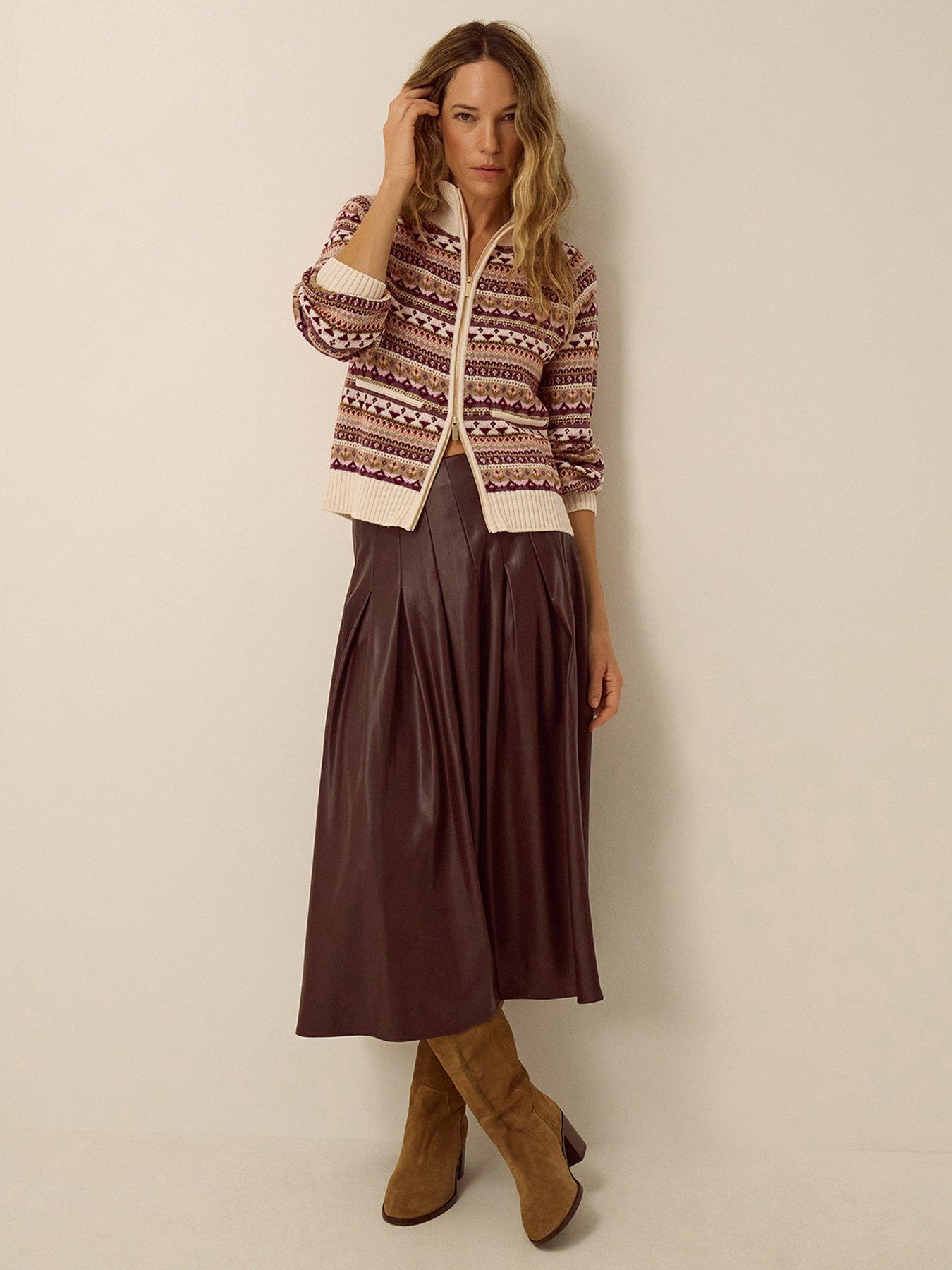 Image 3 of 4 of Monsoon Fie Fairisle Cardi