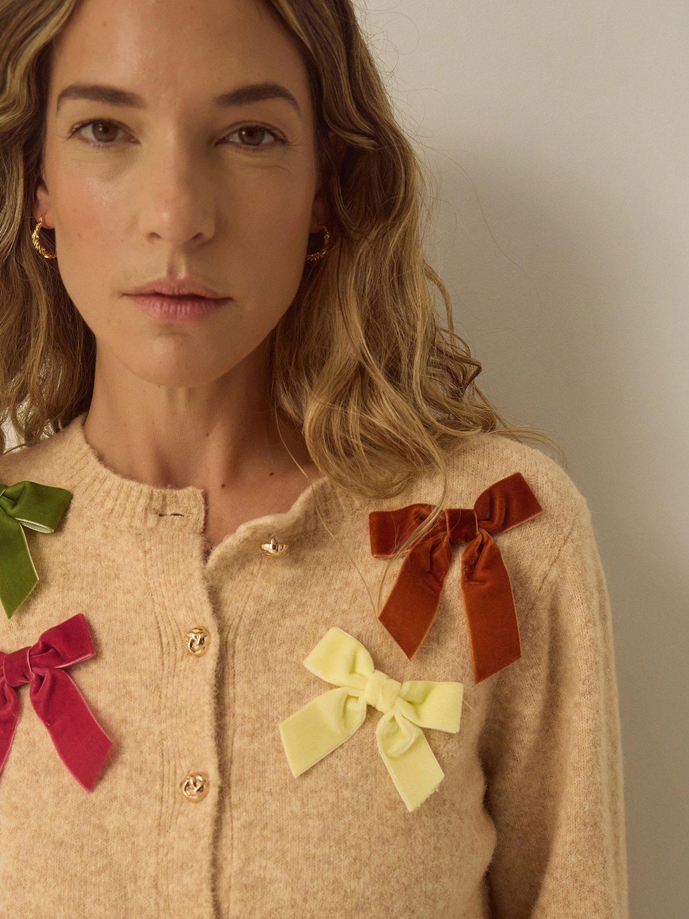Image 2 of 4 of Monsoon Mila Multi Bow Cardi