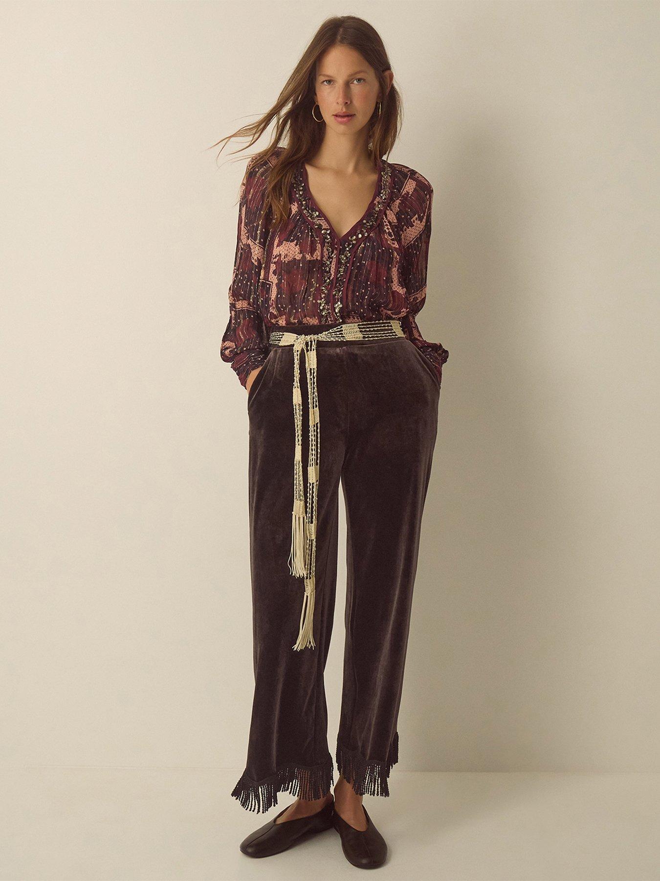 Image 4 of 4 of Monsoon Poppy Lurex Top