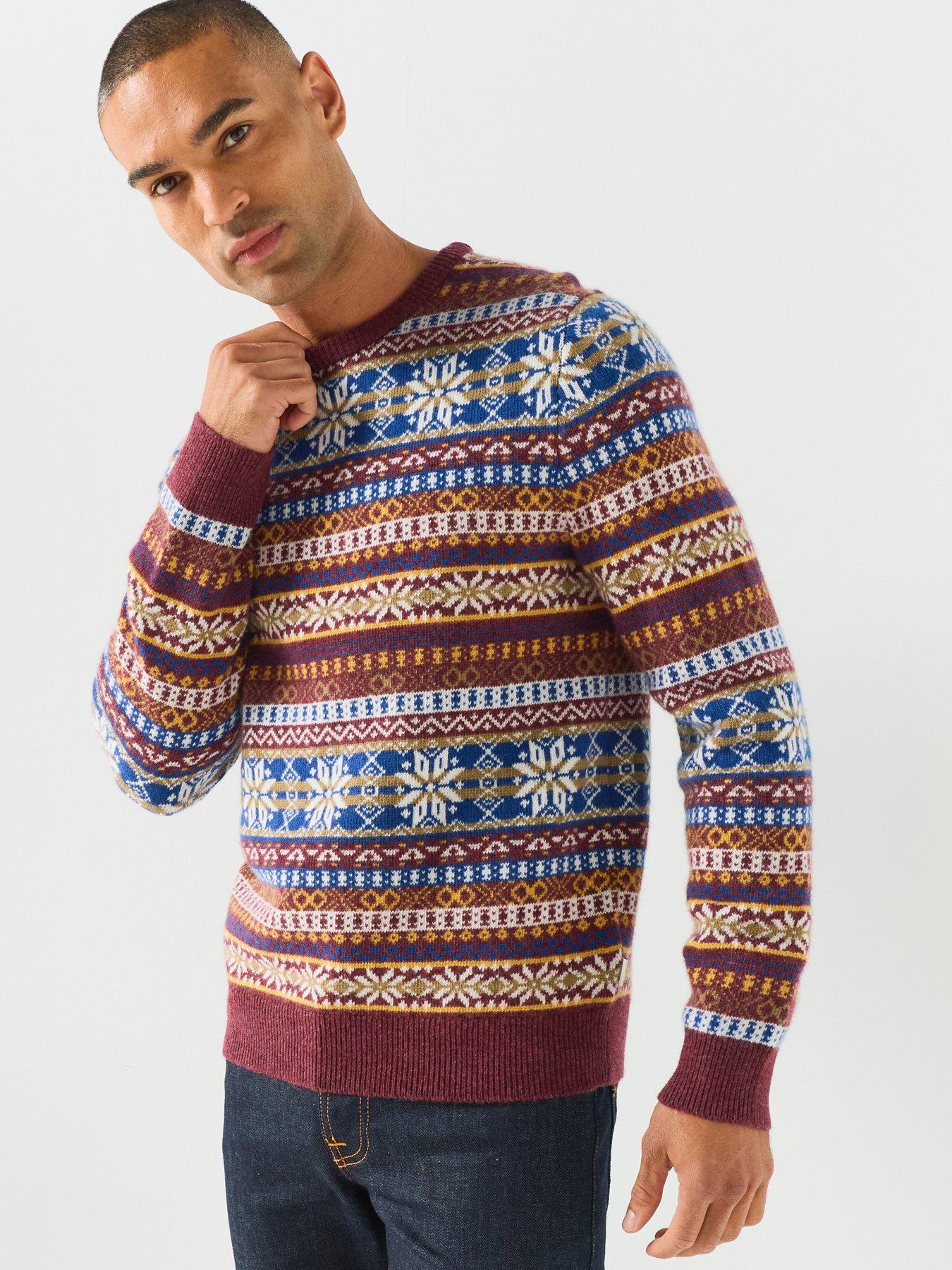 GANT Fairisle Crew Neck Knitted Jumper - Multi