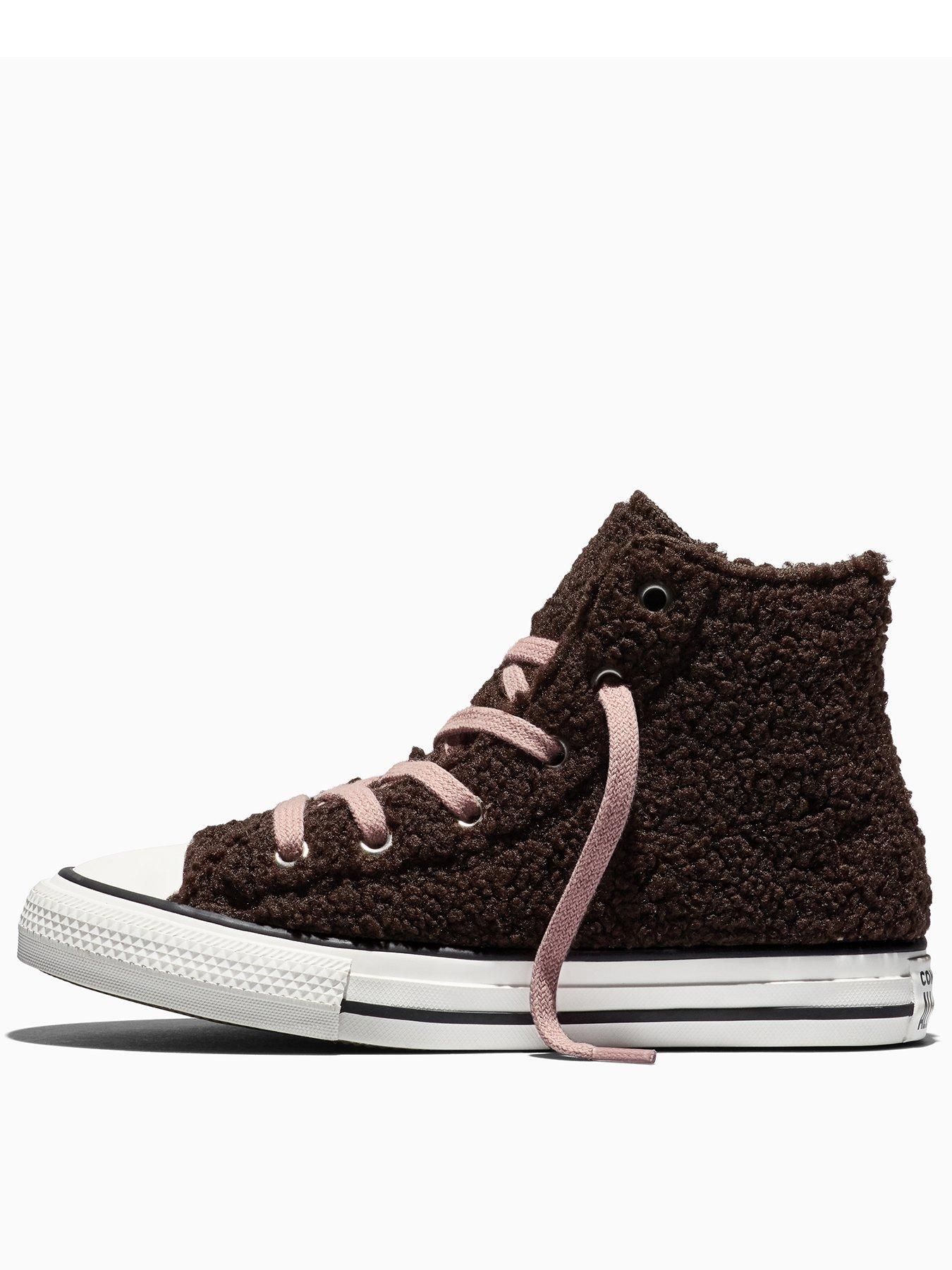 Image 3 of 5 of Converse Kids Chuck Taylor All Star Hi Winter Warm - Brown