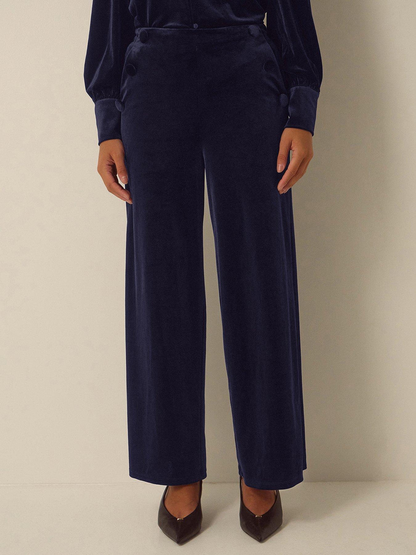 Image 2 of 6 of Monsoon Verna Velvet Trouser