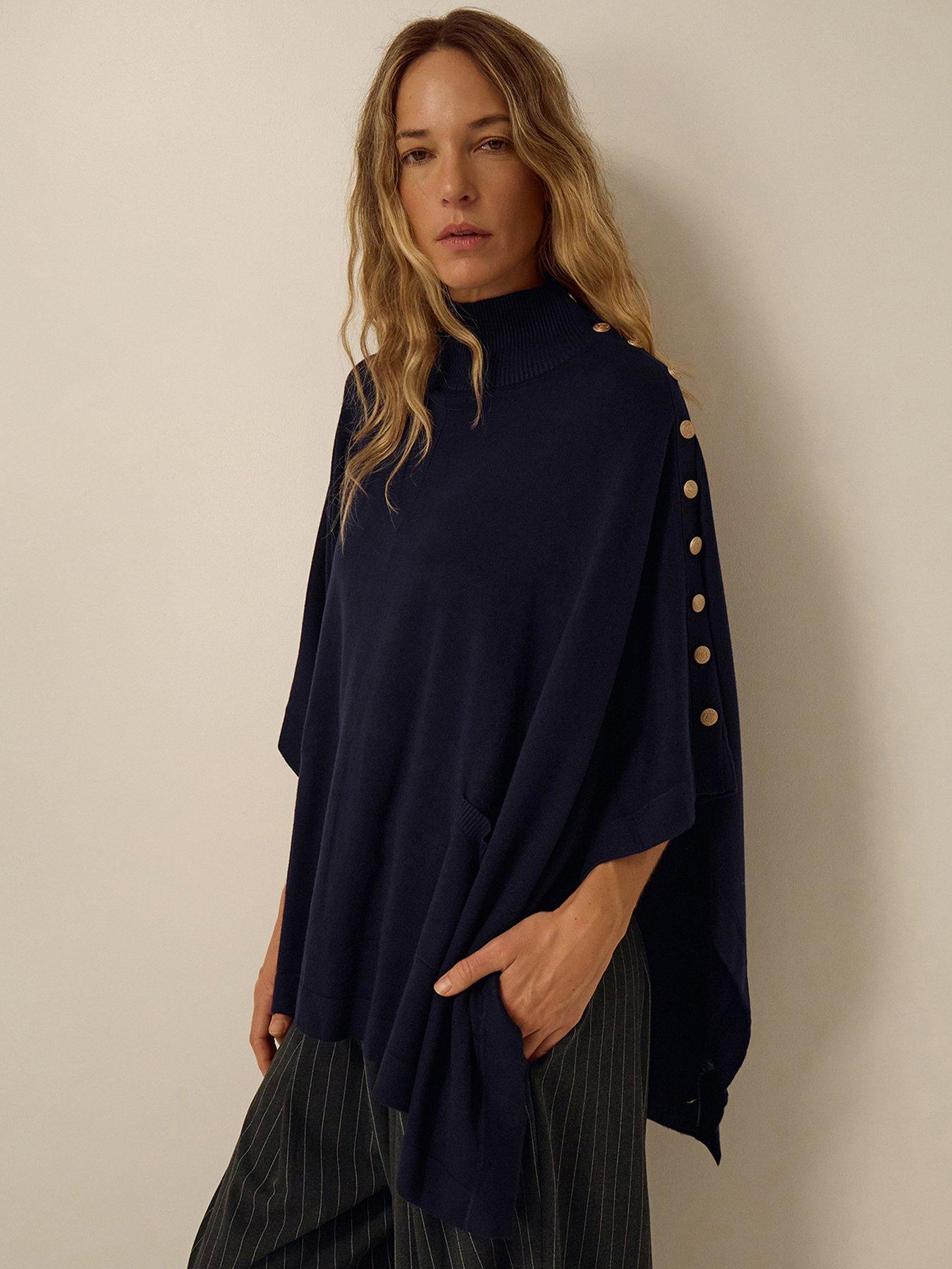Image 1 of 4 of Monsoon Bae Button Cape