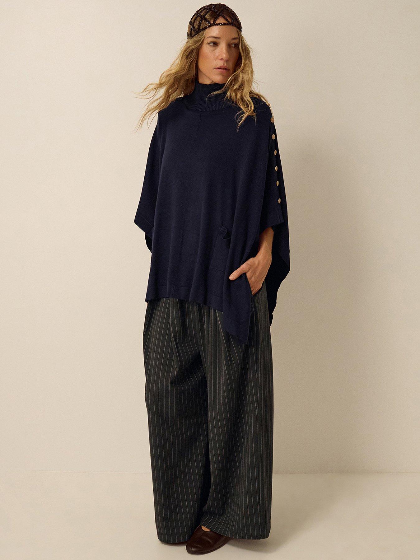 Image 3 of 4 of Monsoon Bae Button Cape