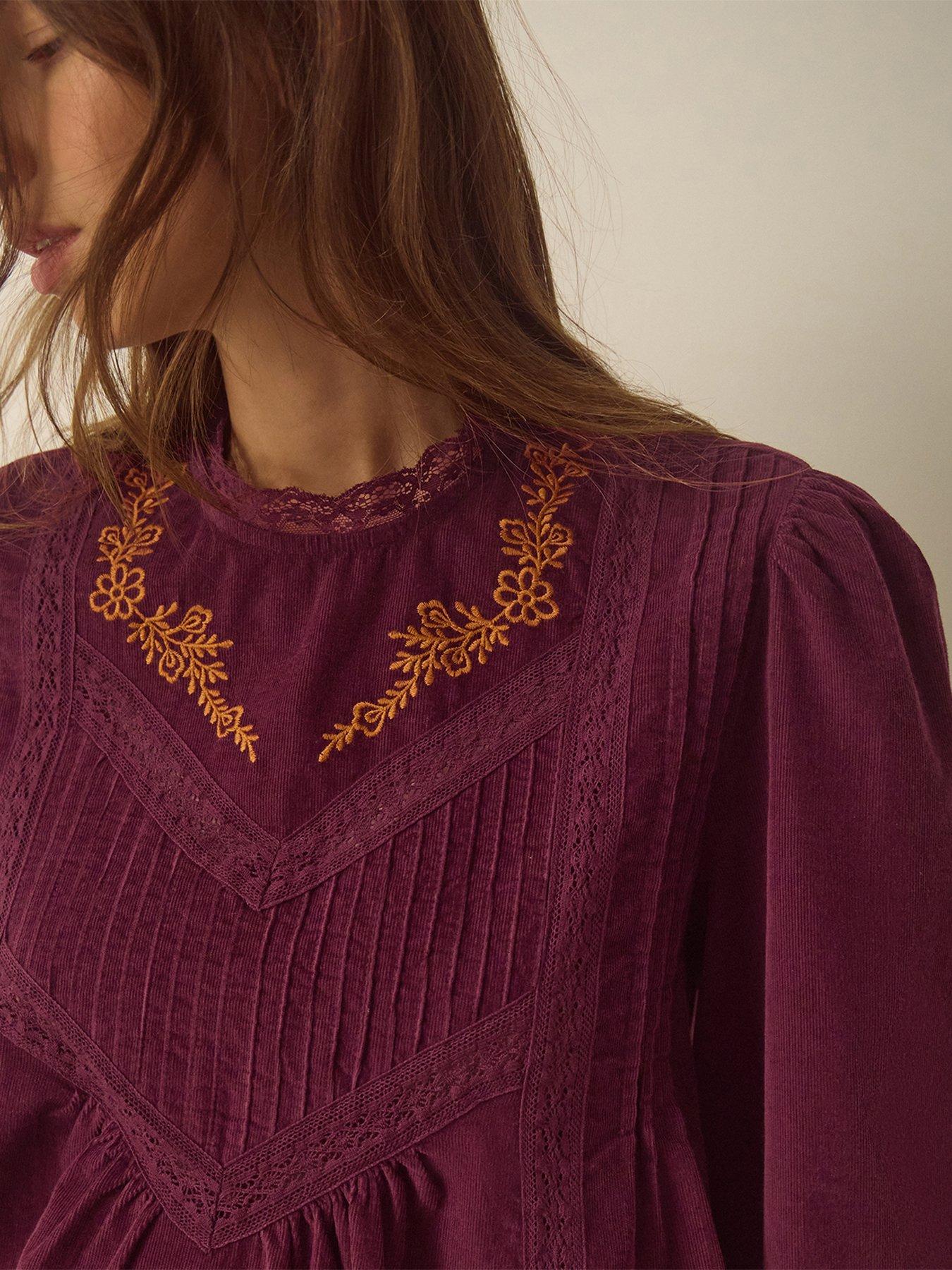 Image 2 of 4 of Monsoon Tyra Cord Top