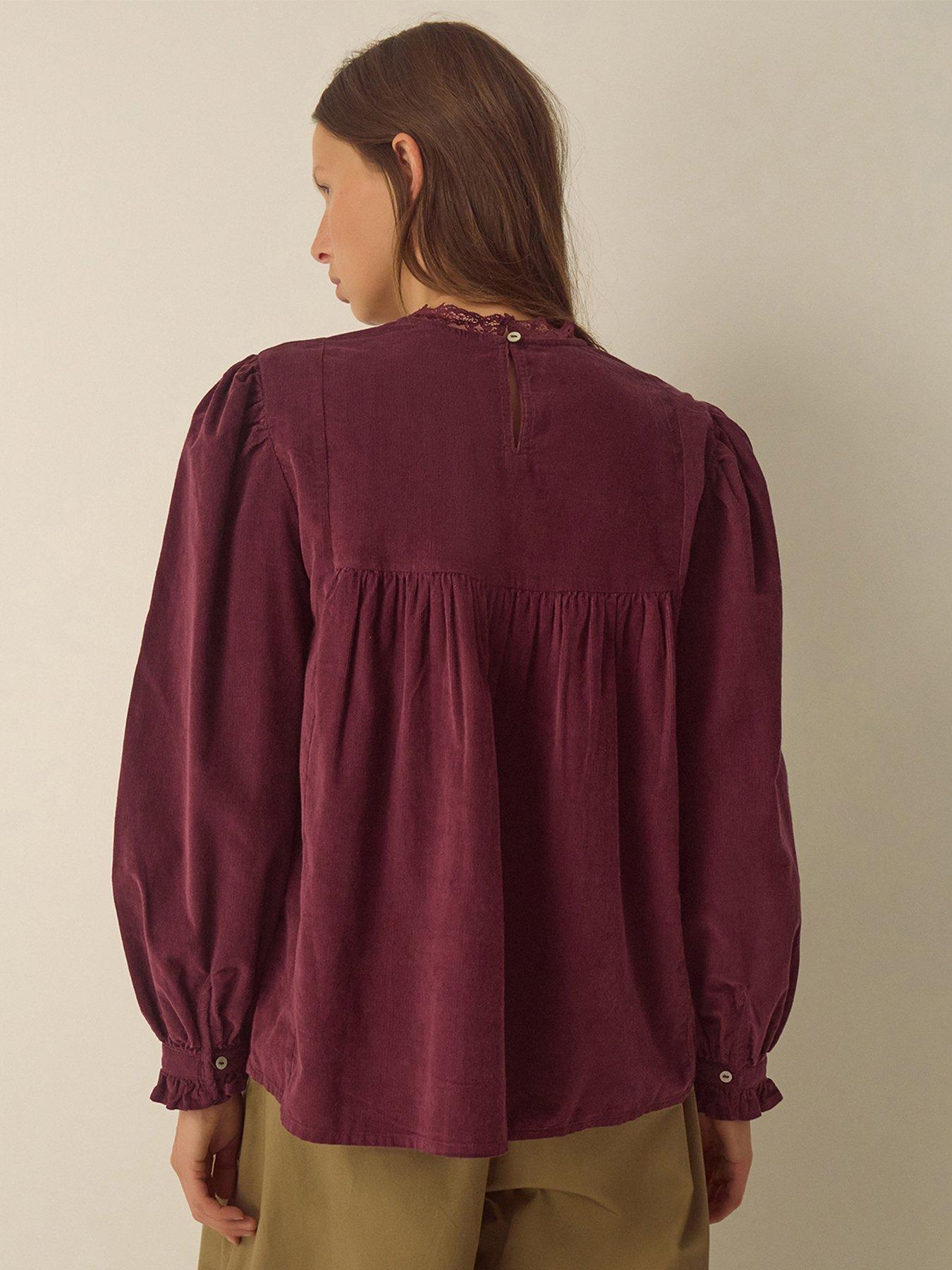 Image 3 of 4 of Monsoon Tyra Cord Top