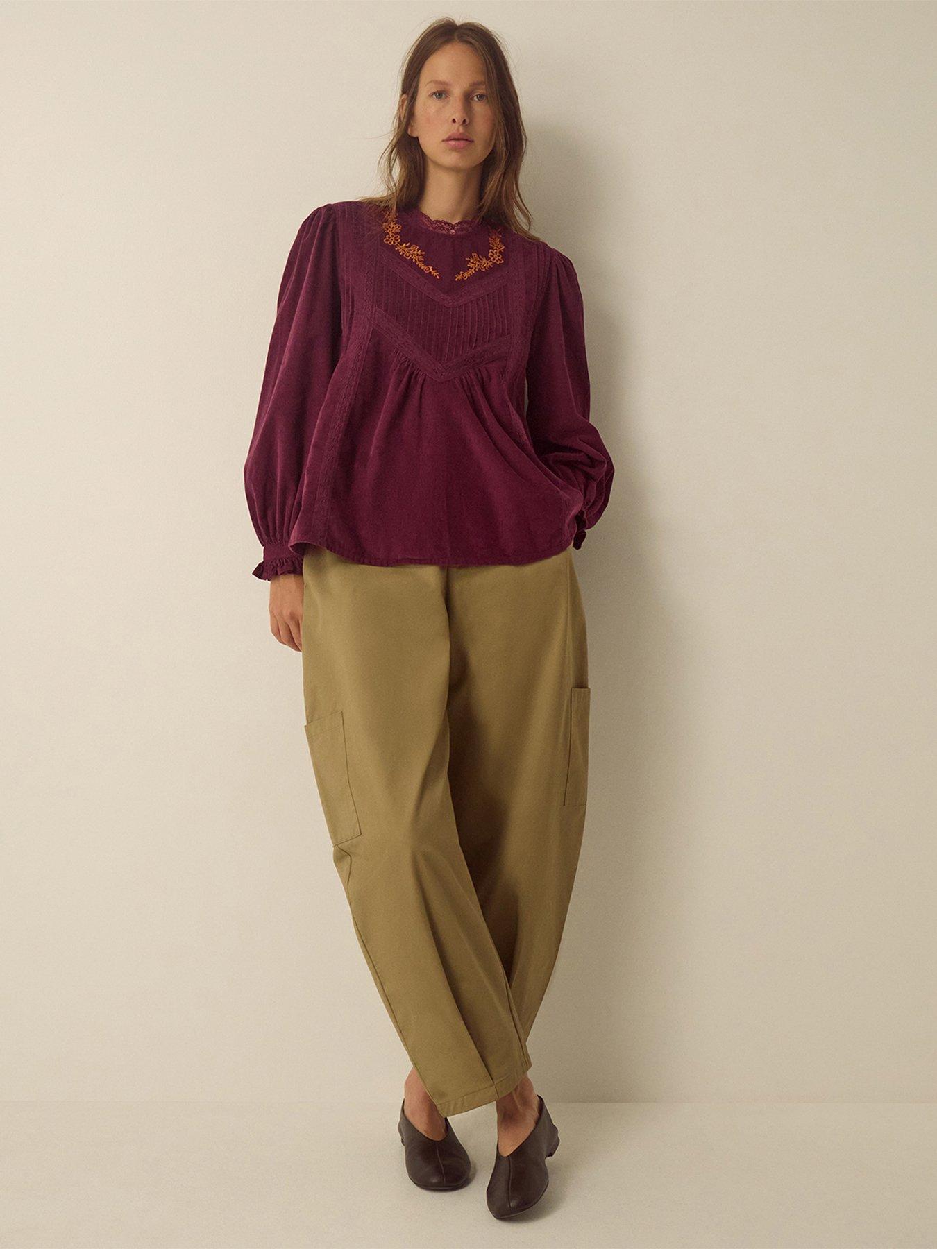Image 4 of 4 of Monsoon Tyra Cord Top