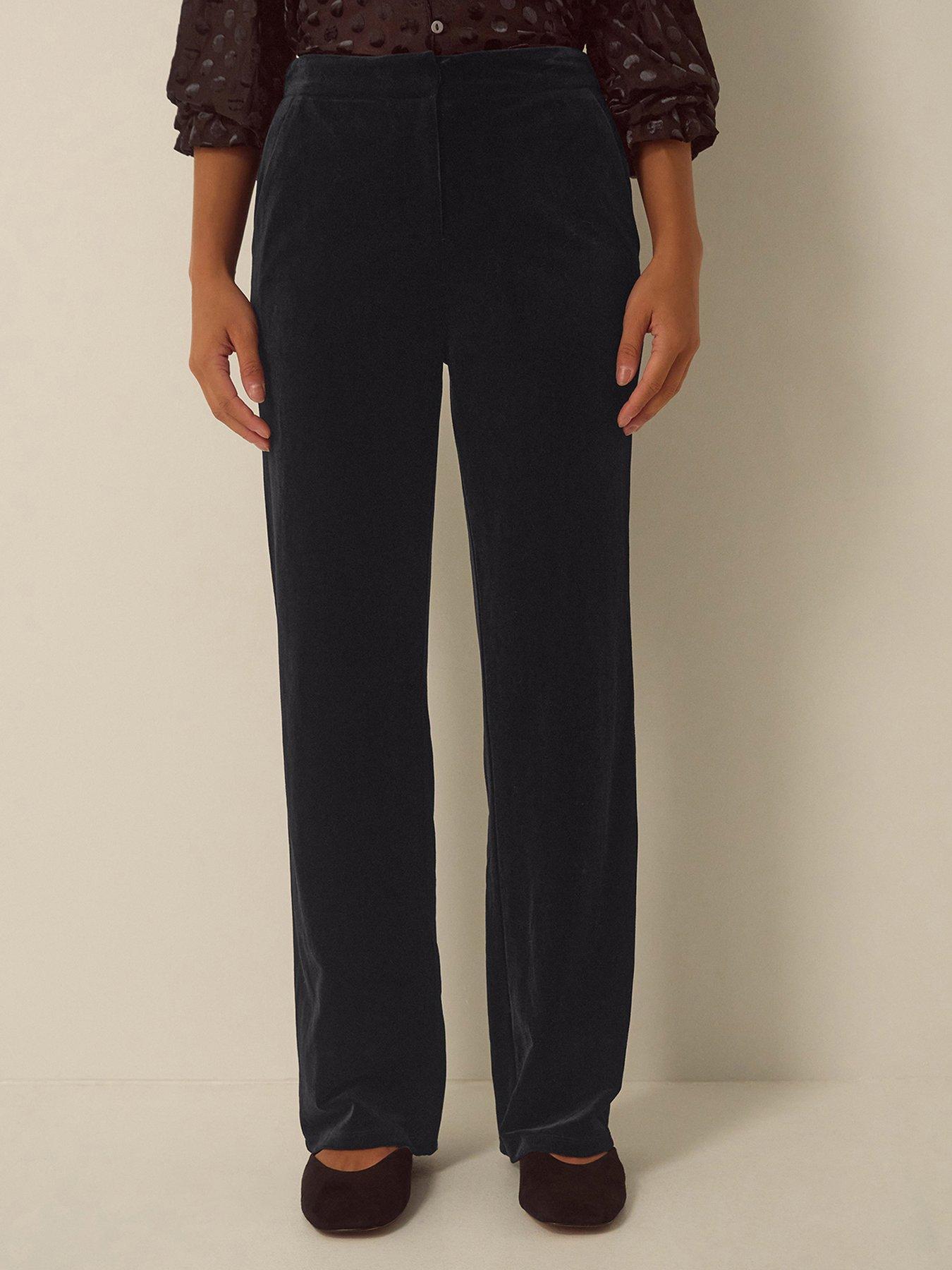 Image 2 of 5 of Monsoon Mila Velvet Trouser