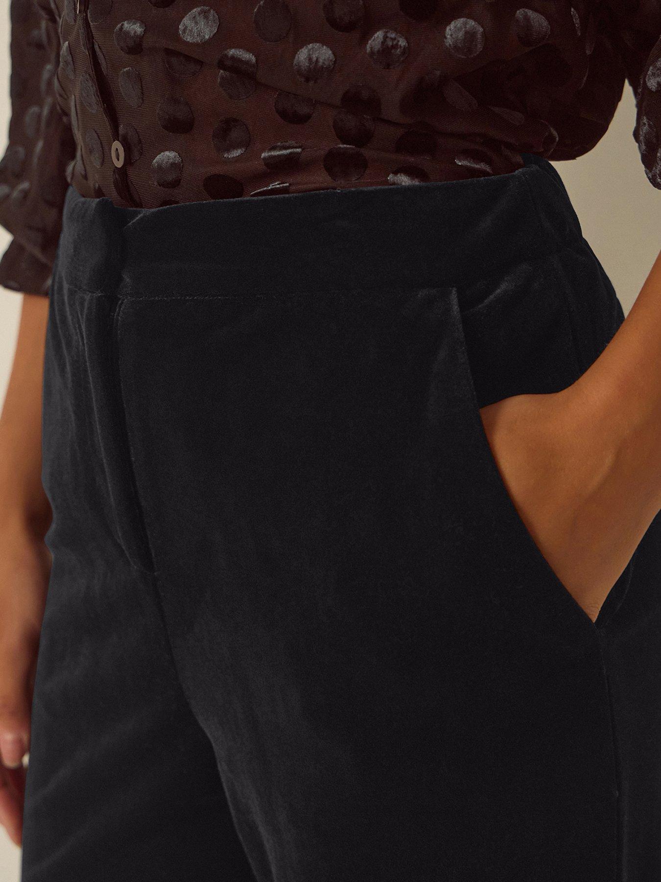 Image 3 of 5 of Monsoon Mila Velvet Trouser