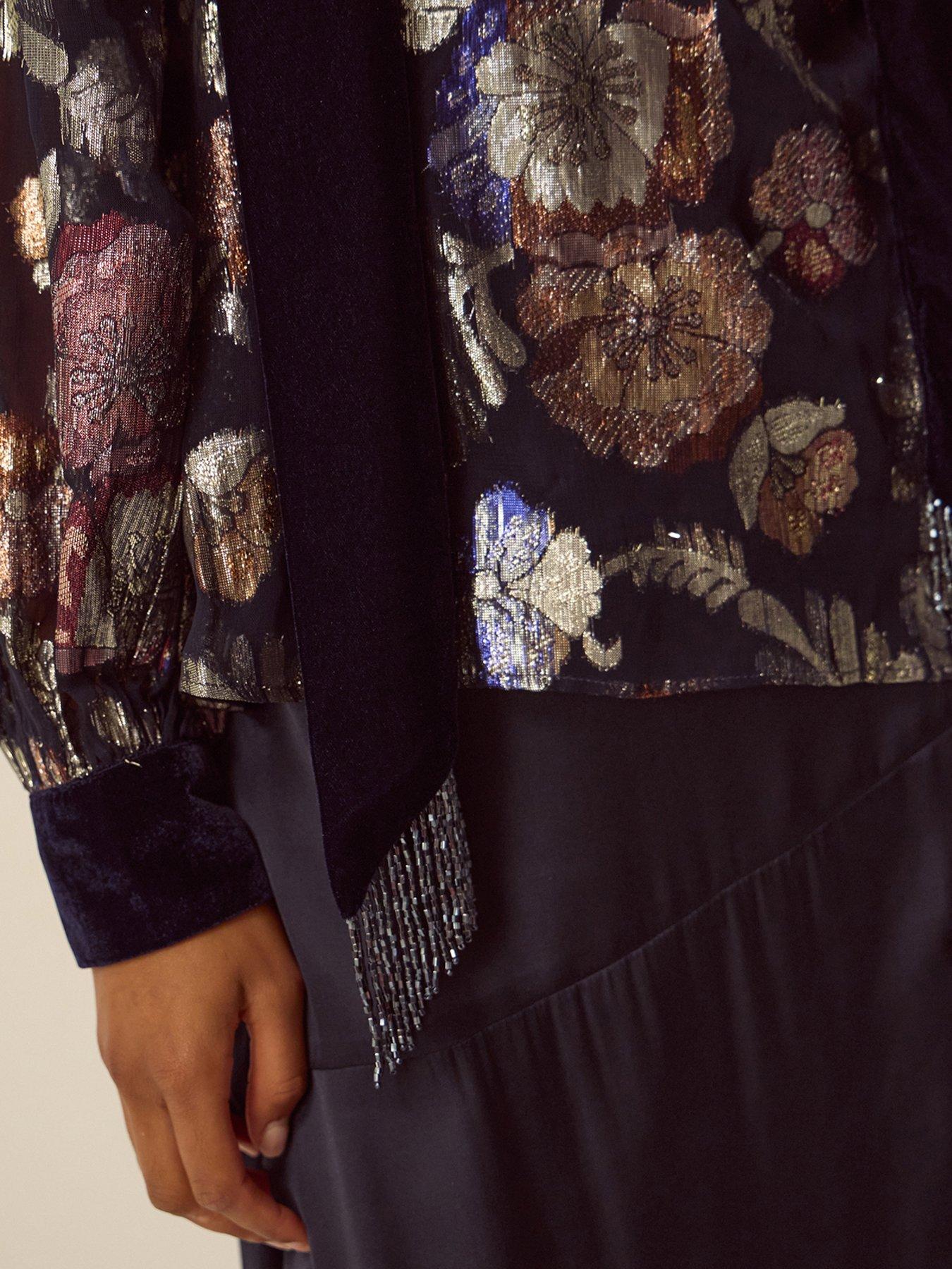 Image 4 of 4 of Monsoon Hattie Lurex Top