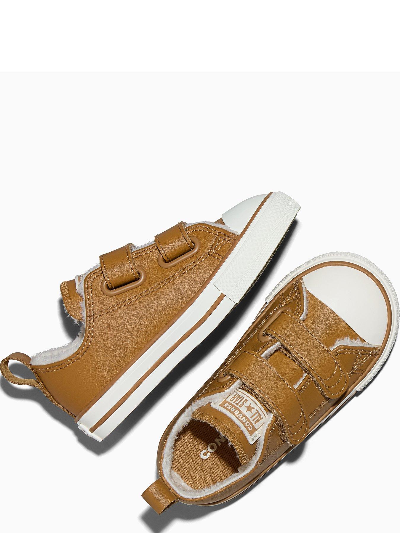 Image 4 of 5 of Converse Infants Chuck Taylor All Star 2v Ox Weatherized - Brown