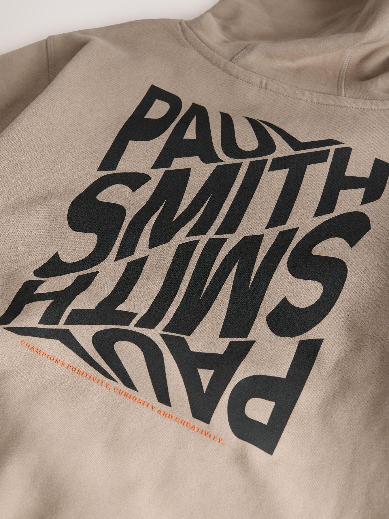 Image 3 of 6 of Paul Smith Junior Boys Graphic Hoody &amp; Joggers Set - Stone/black