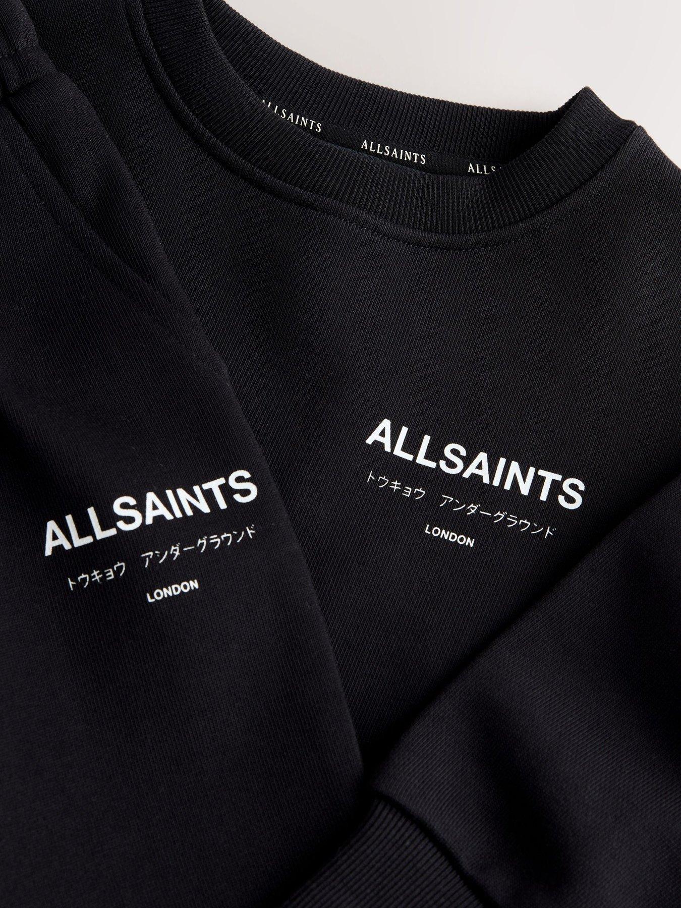 Image 6 of 7 of smALLSAINTS Younger Underground Sweatshirt &amp; Jogger Set - Black