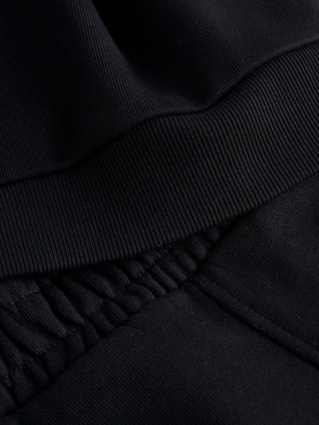 Image 7 of 7 of smALLSAINTS Younger Underground Sweatshirt &amp; Jogger Set - Black