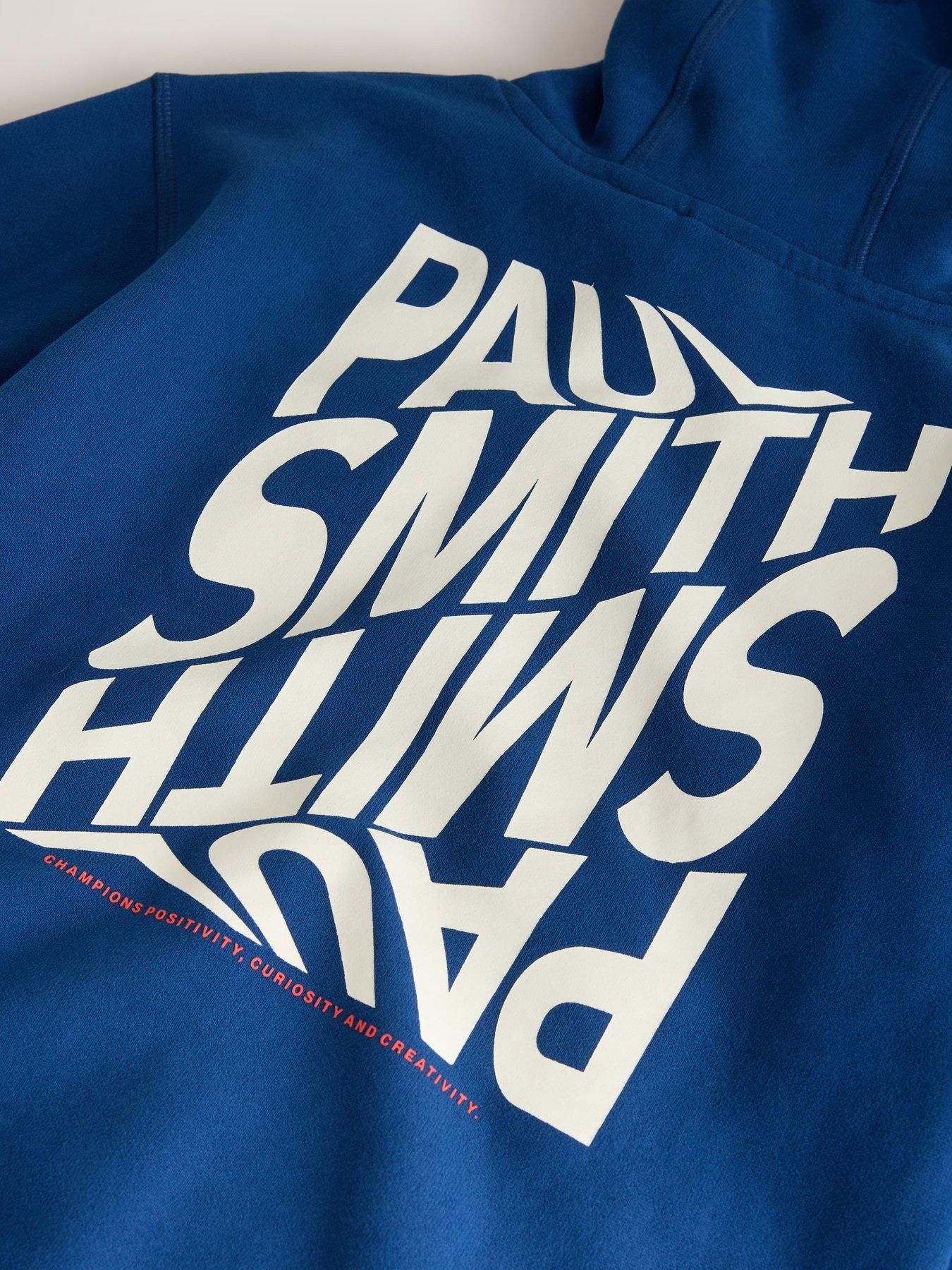 Image 5 of 6 of Paul Smith Junior Boys Graphic Hoody &amp; Joggers Set - Blue<br />&nbsp;