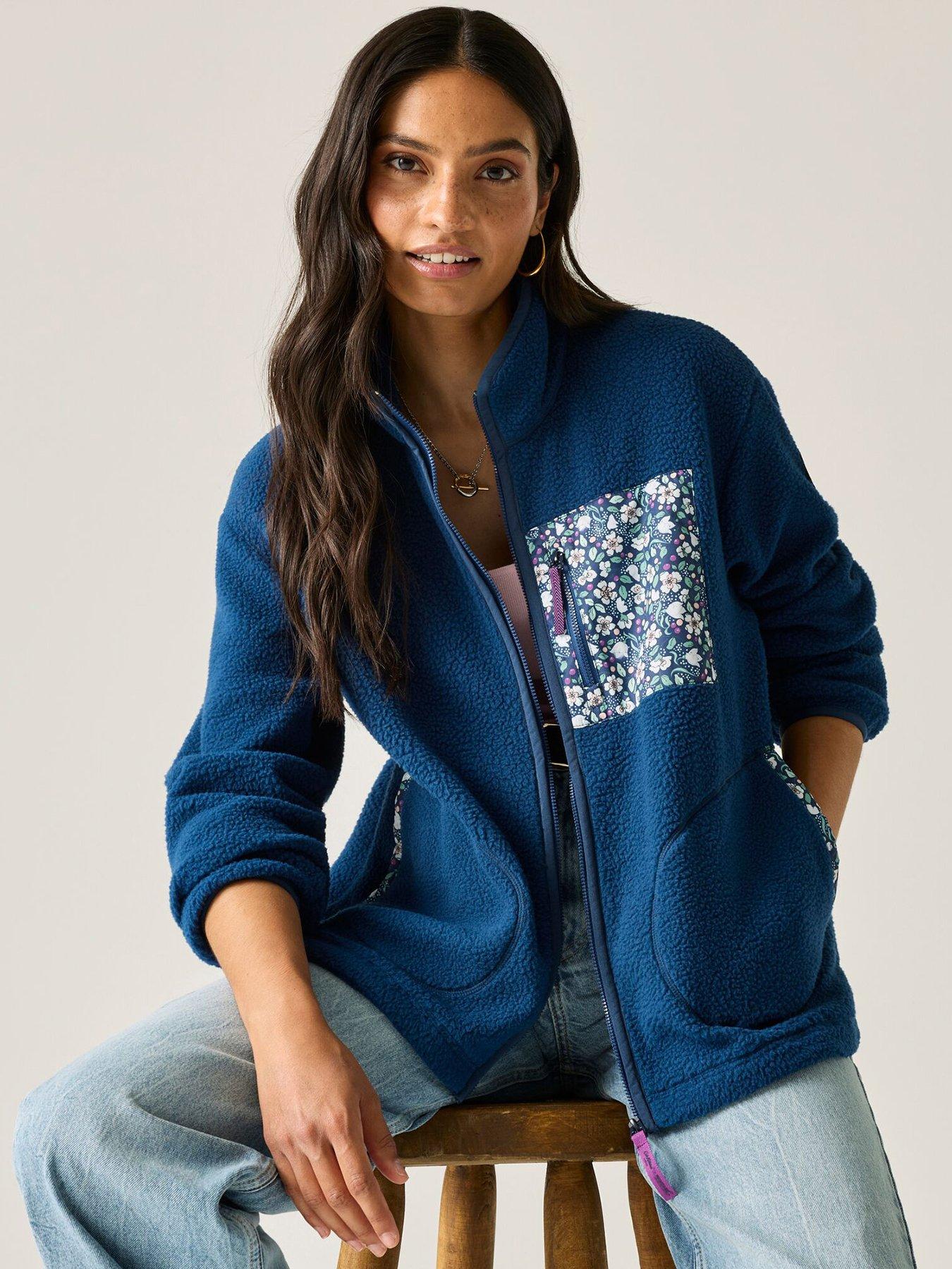 Image 2 of 7 of Regatta Womens Cath Kidston Borg Fleece-prussianblue