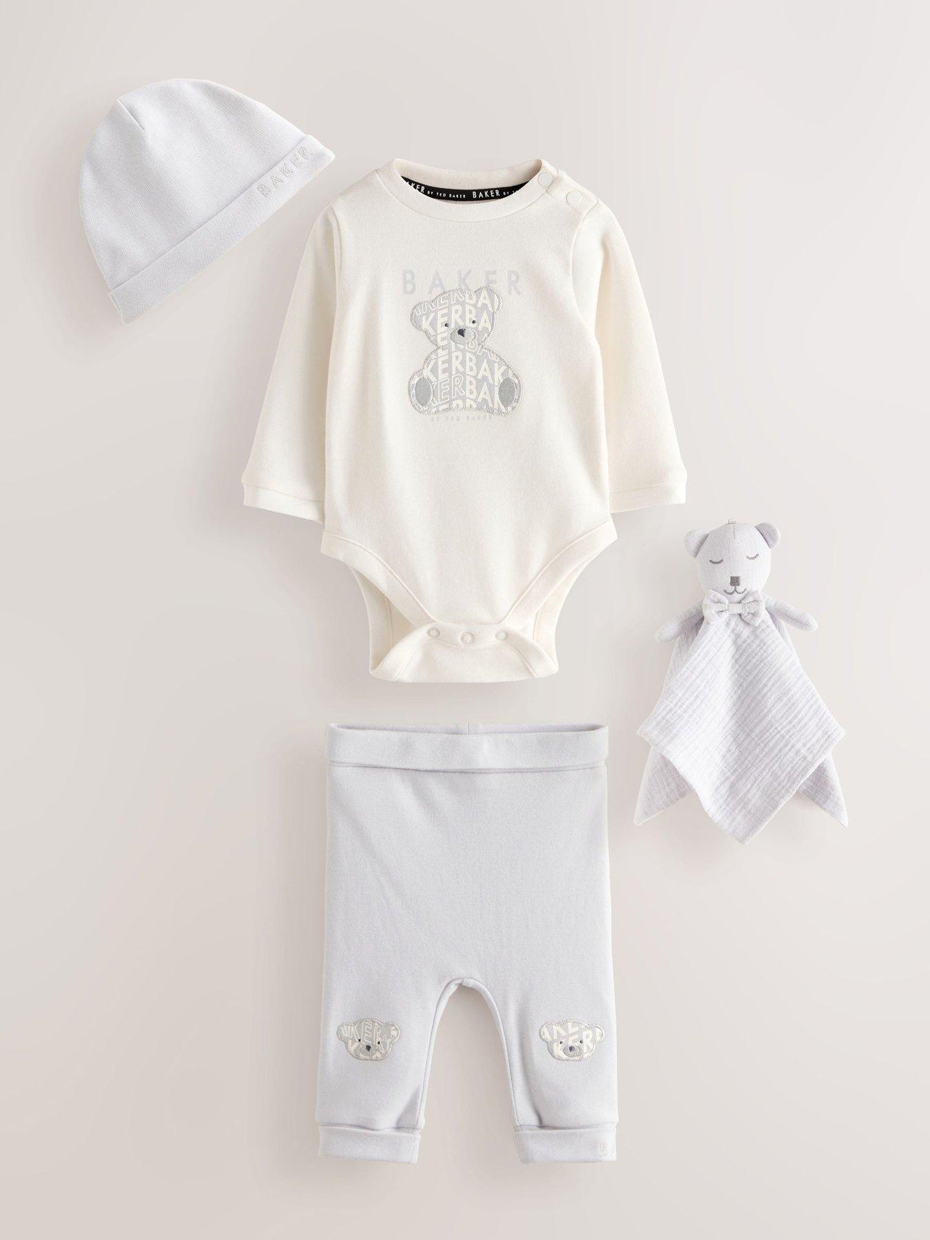 Ted Baker Baby Boys 4pc Gift Set - Beige
