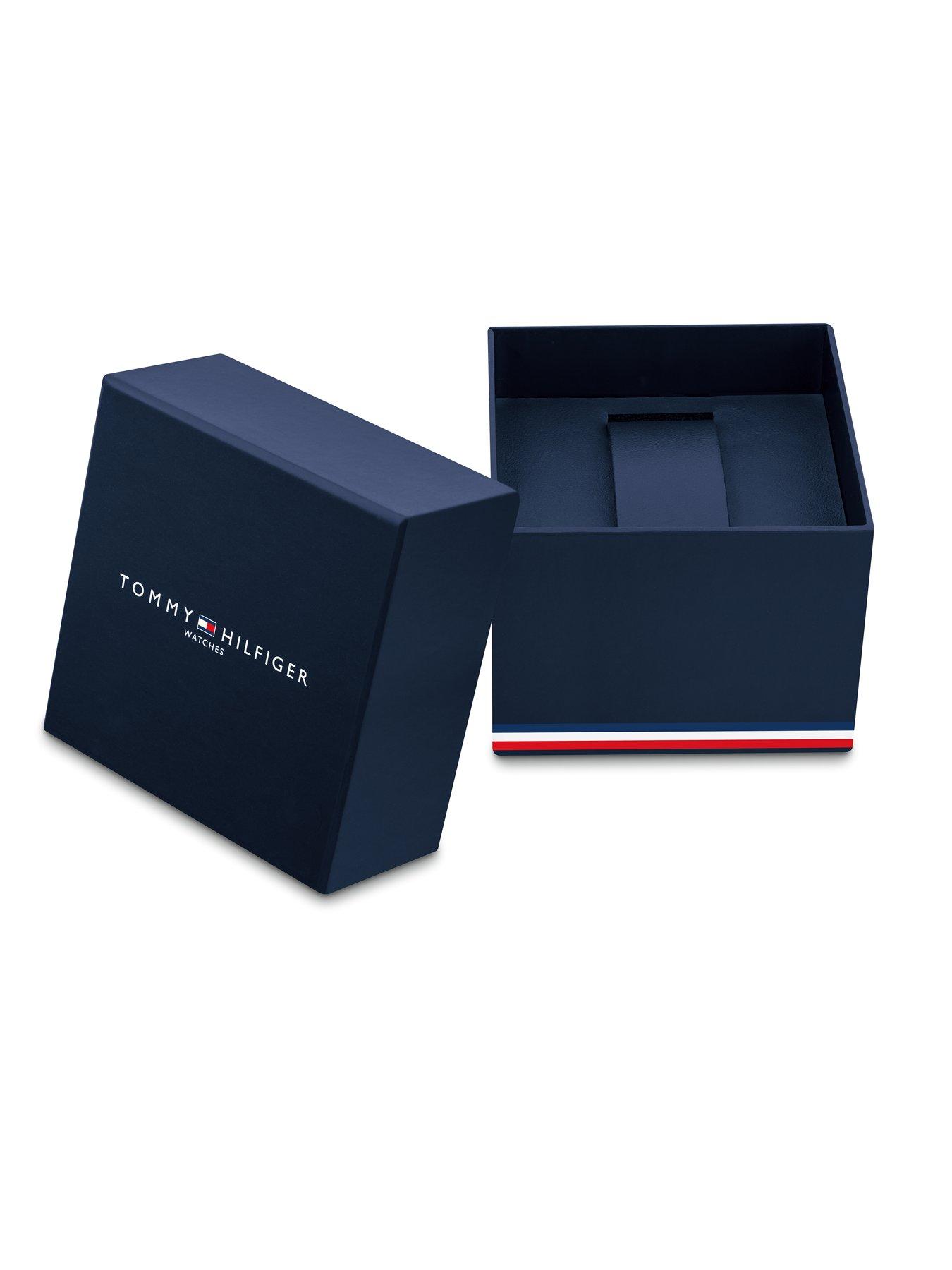 Image 7 of 7 of Tommy Hilfiger Men's Stainless Steel Automatic Watch with skeleton dial