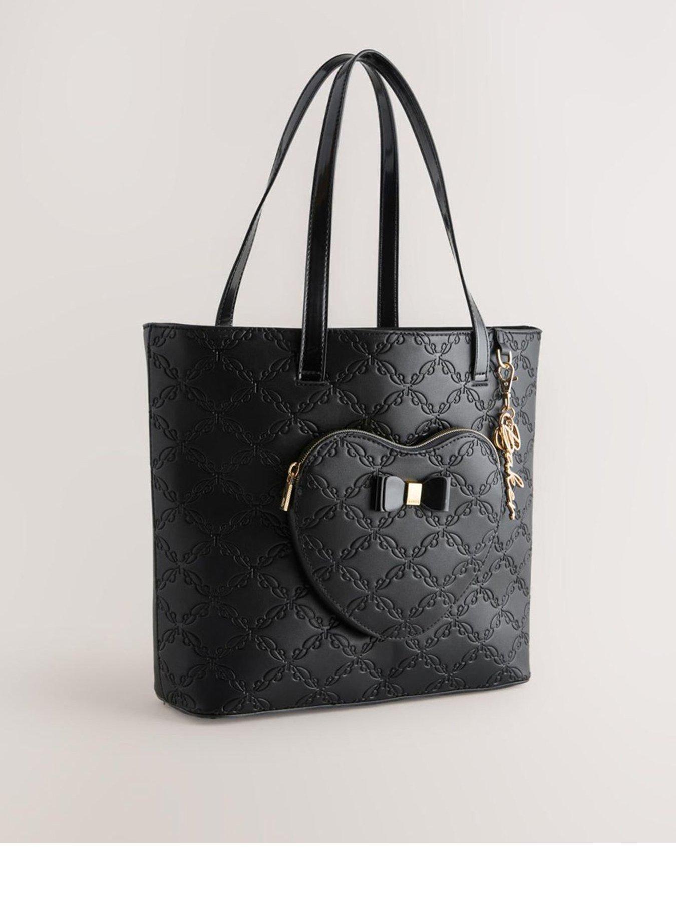 Ted Baker Older Girls' Embroidered Tote Bag - Black