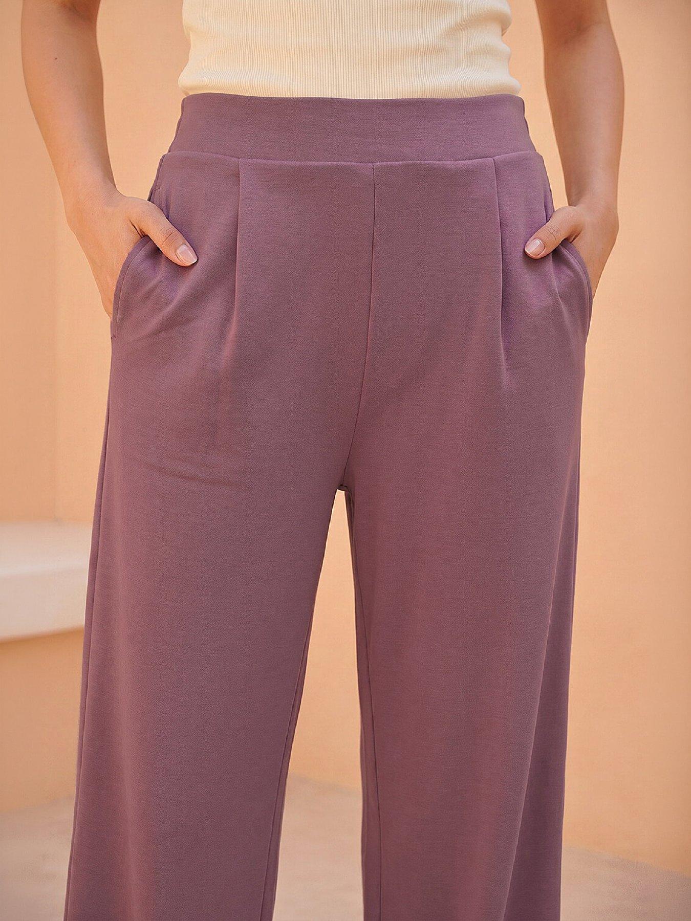 Image 3 of 5 of Roman Soft Wide Leg Trousers