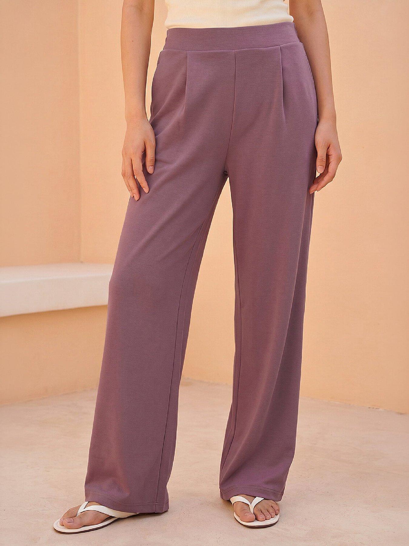 Image 5 of 5 of Roman Soft Wide Leg Trousers