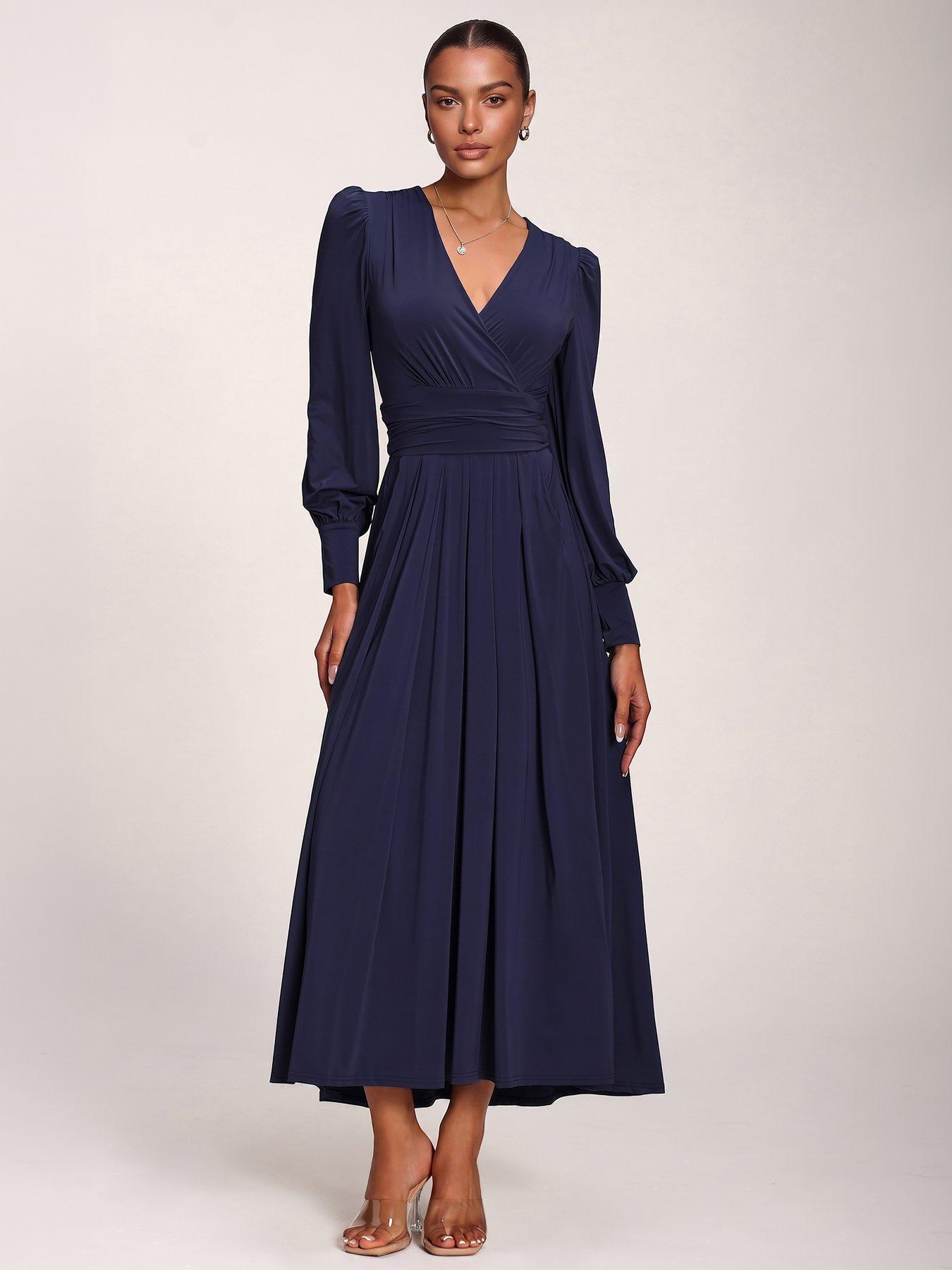 jersey swing midi dress Dresses | Jolie Moi | Maxi (Long) | Dresses | Women x-sibling-handle:eternity-off-shoulder-maxi-dark-chocolate