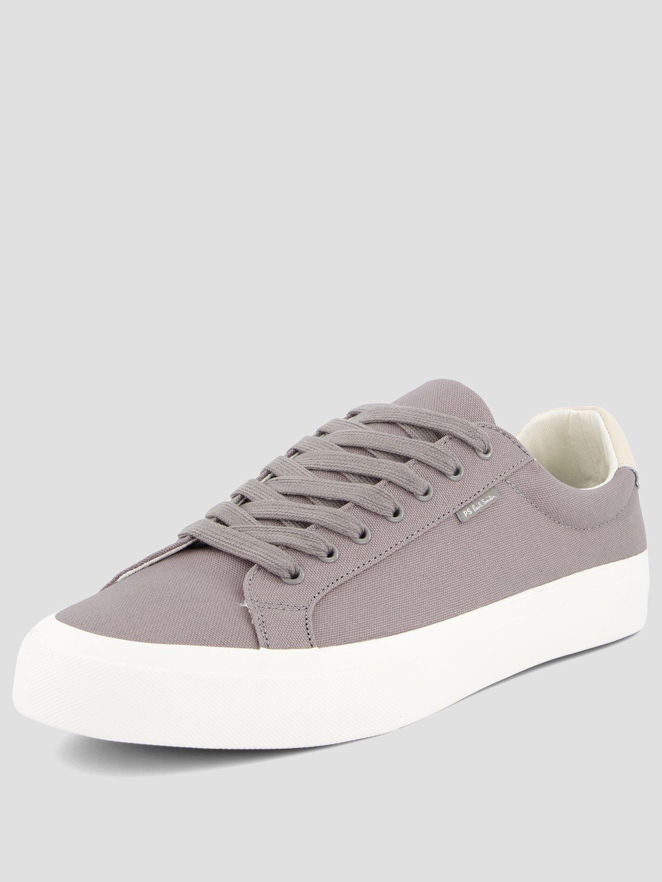 Image 2 of 7 of PS PAUL SMITH Amos Canvas Trainers- Grey