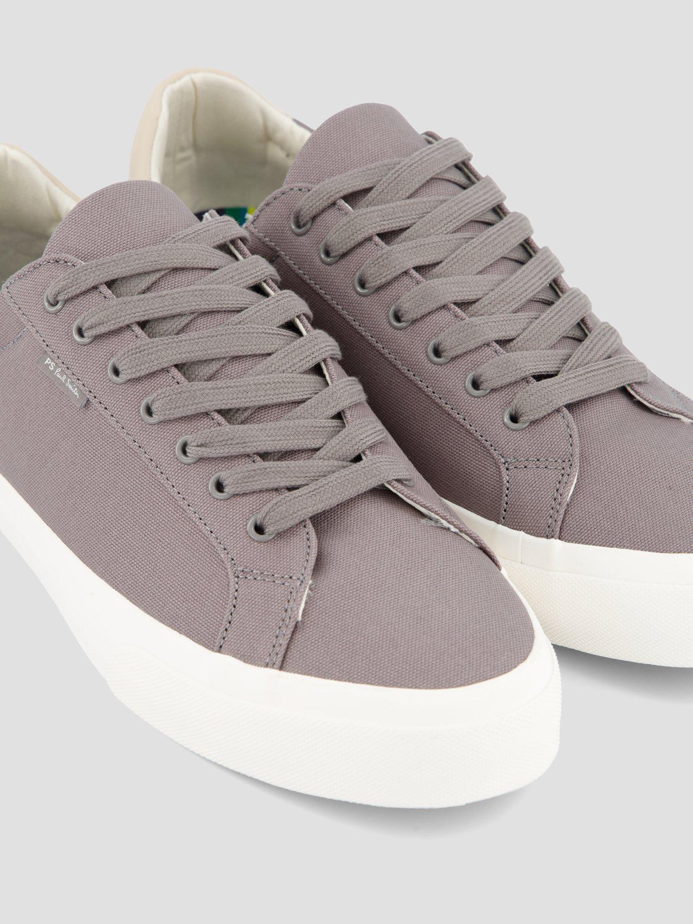 Image 5 of 7 of PS PAUL SMITH Amos Canvas Trainers- Grey