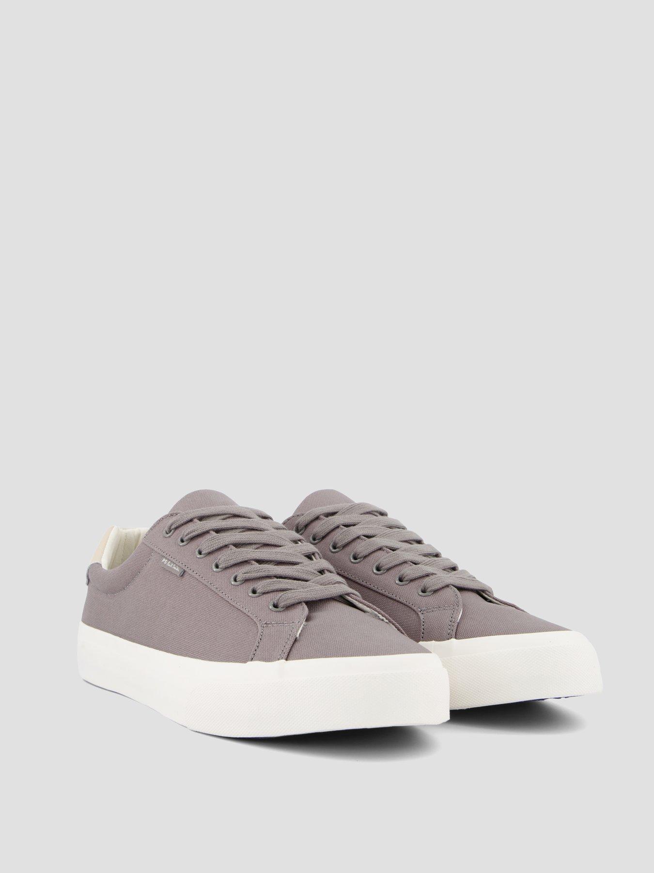 Image 6 of 7 of PS PAUL SMITH Amos Canvas Trainers- Grey