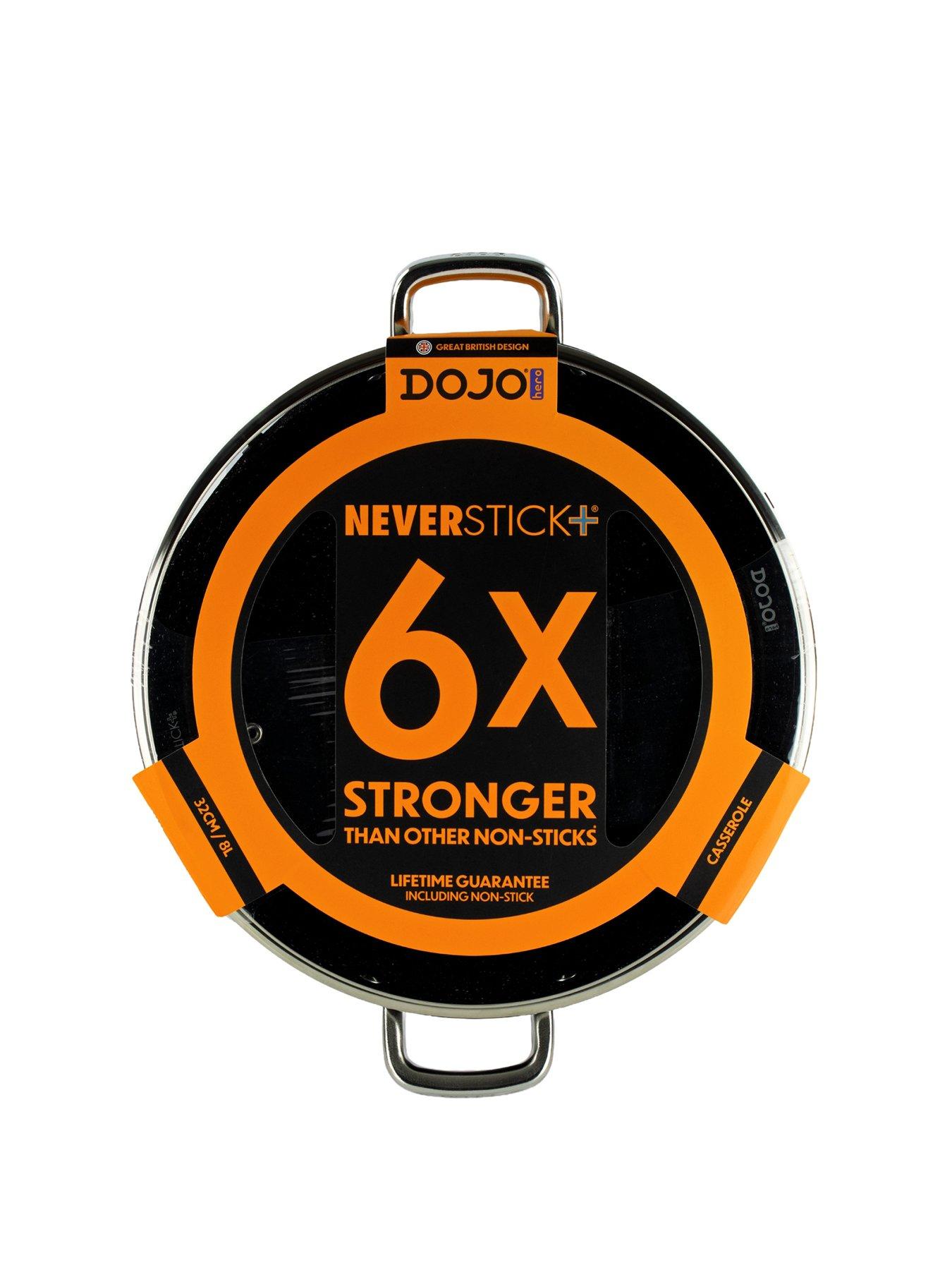 Image 1 of 6 of Dojo Hero Neverstick+ 32cm Casserole with Lid