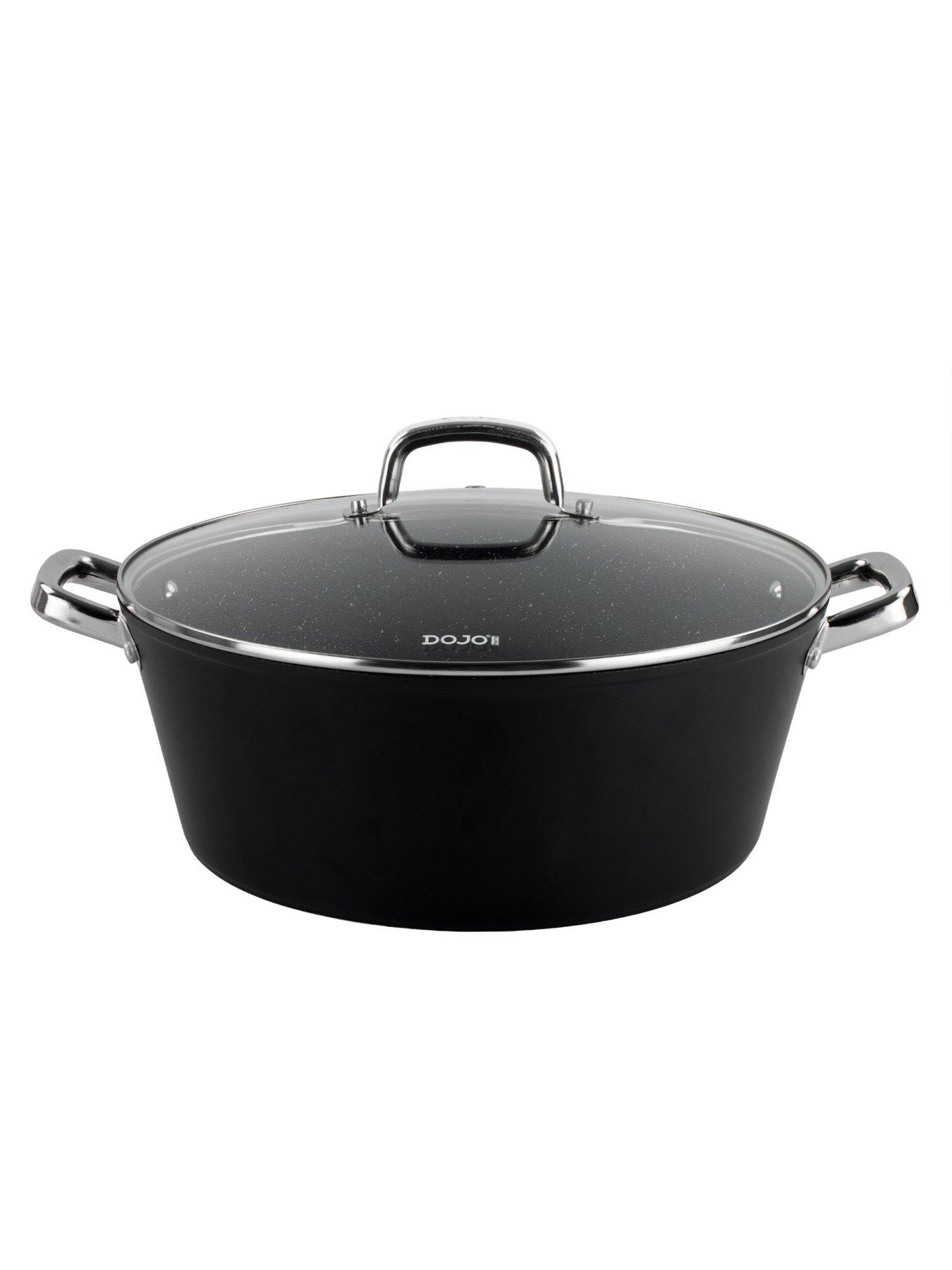 Image 3 of 6 of Dojo Hero Neverstick+ 32cm Casserole with Lid