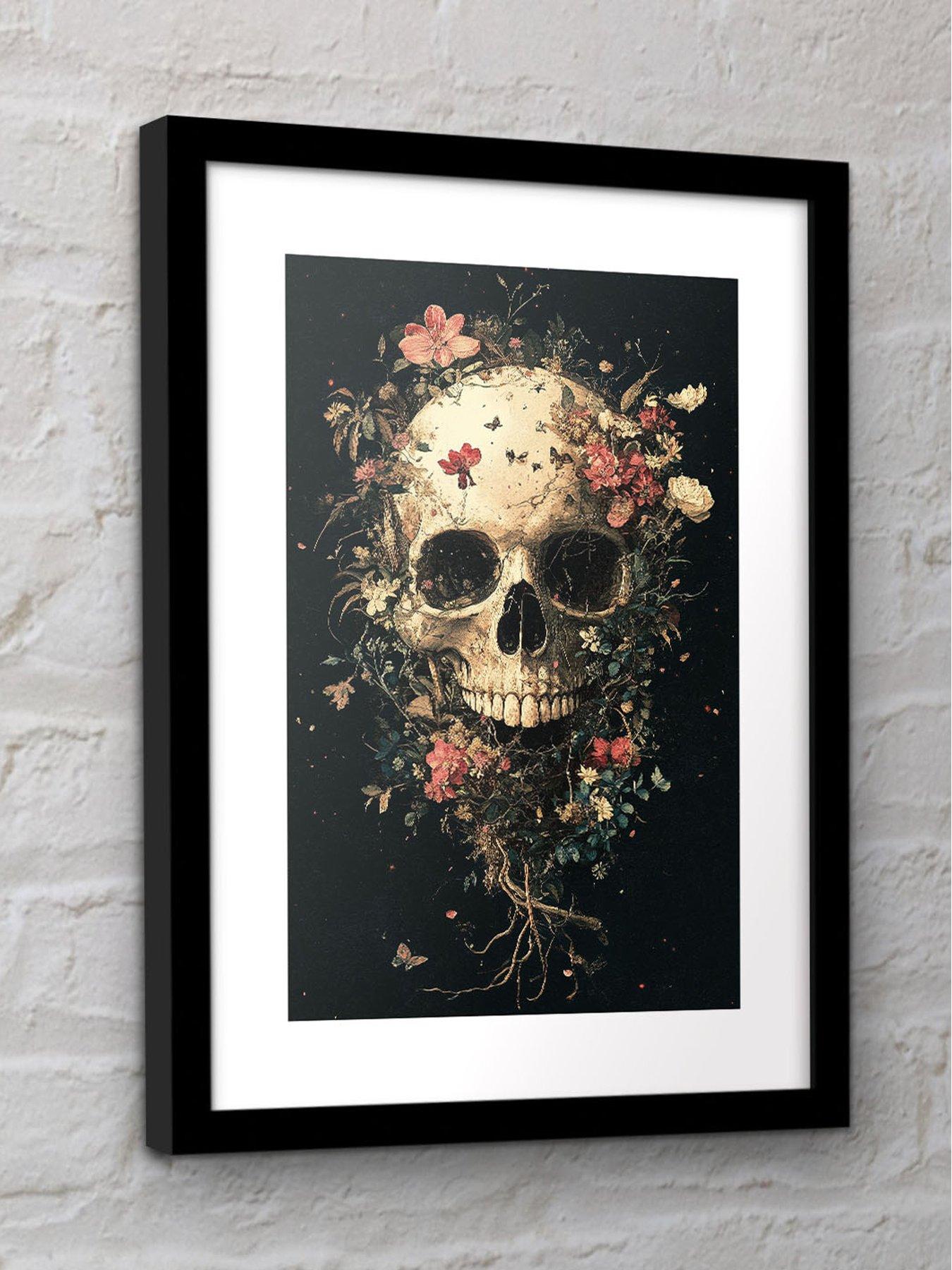 The Art Group Flower Power Framed Print 30x40cms