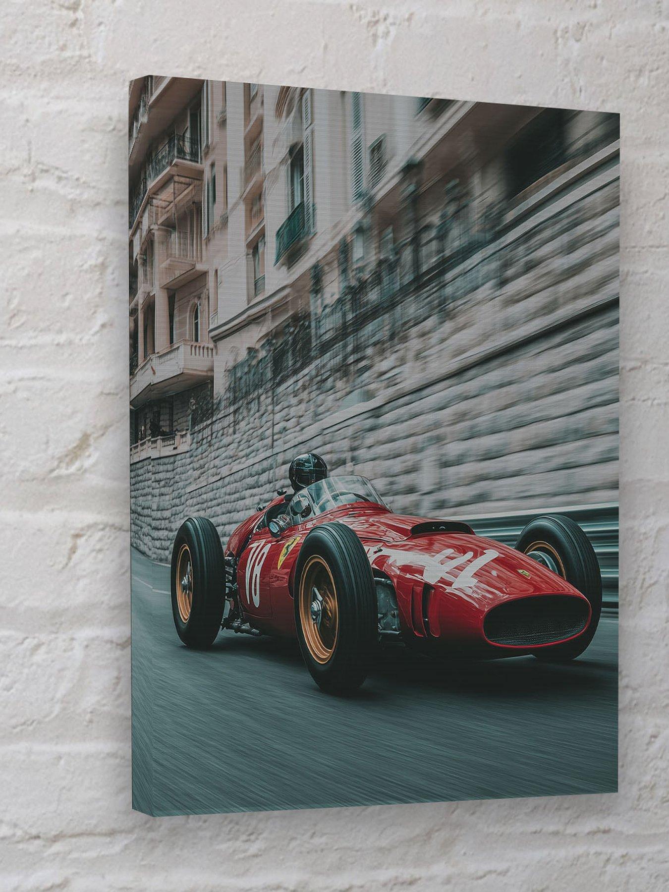 The Art Group Red F1 Canvas 30x40cms