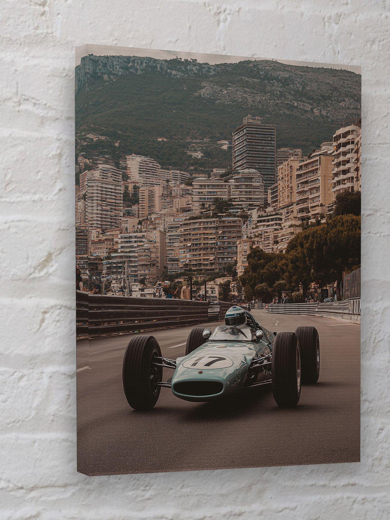 The Art Group Prix Monaco Canvas 30x40cms
