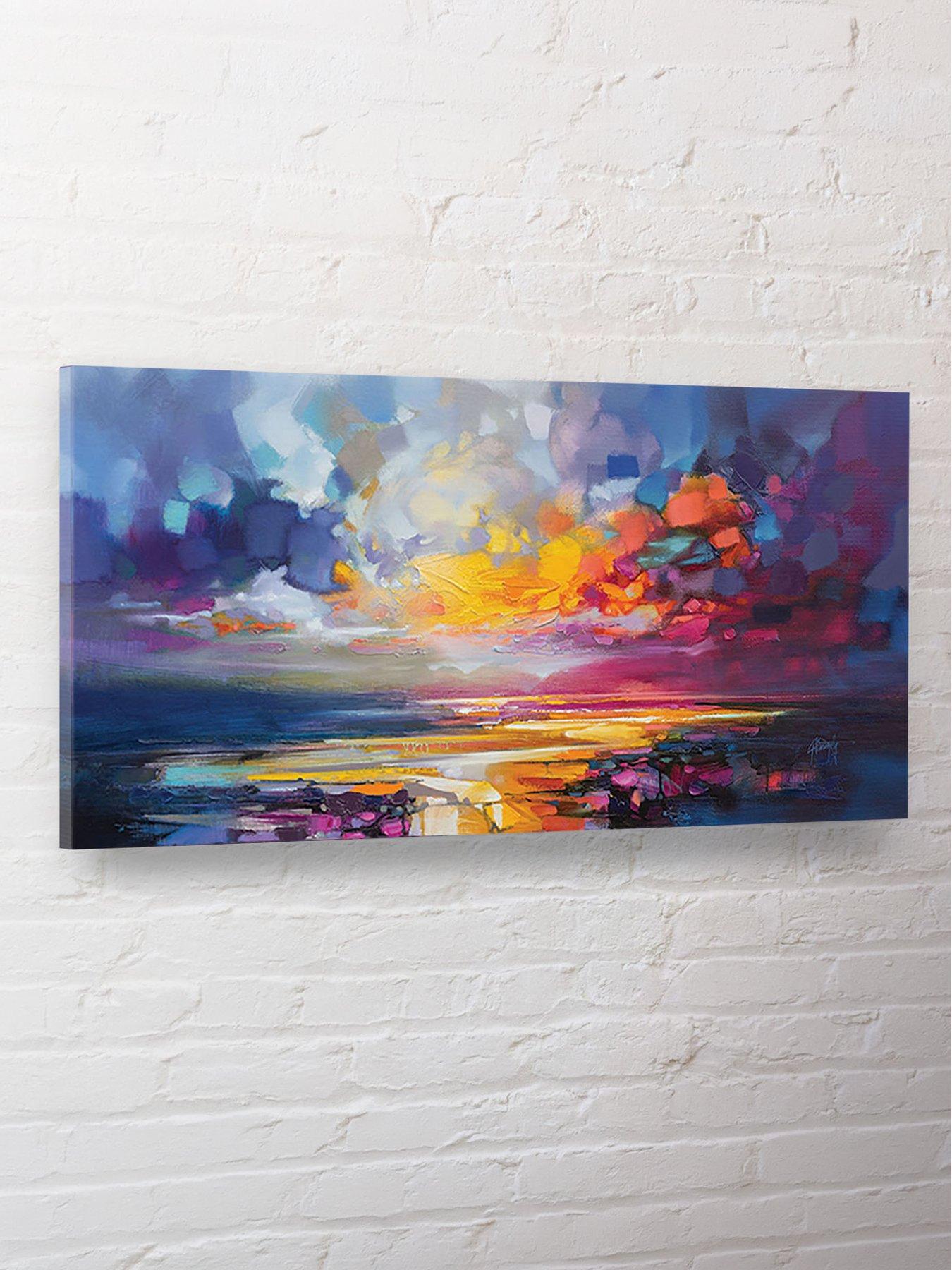 Scott Naismith Relativity Canvas 50x100cms